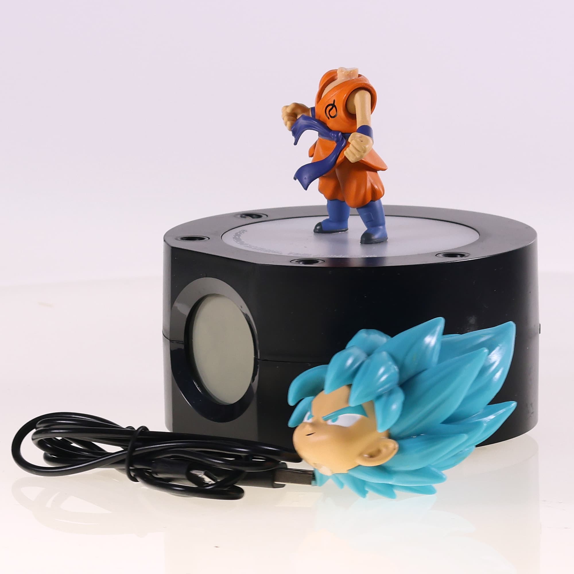 Teknofun Réveil Lumineux Dragon Ball Goku Super Saiyan God Super Saiyan état A  — miniature 3