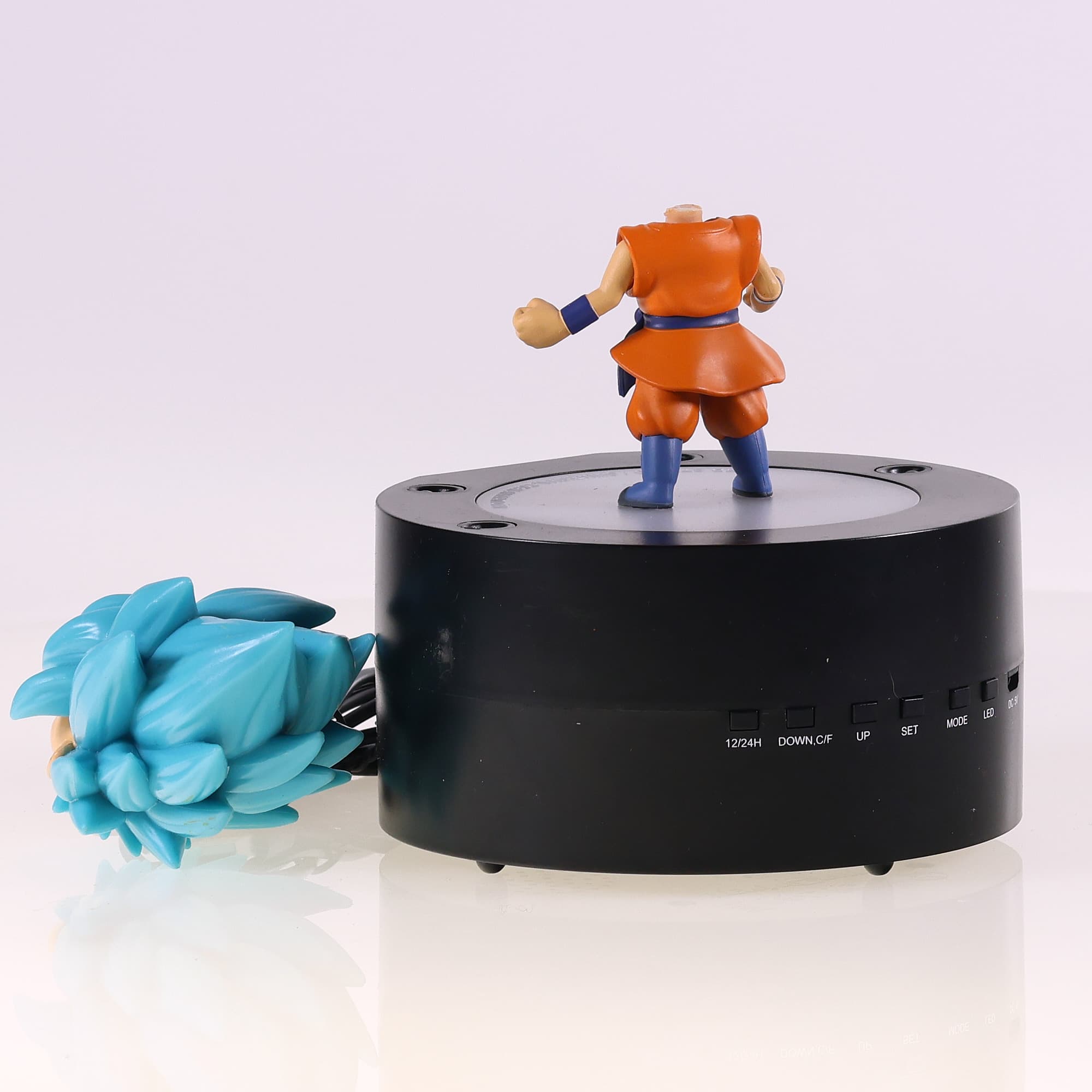 Teknofun Réveil Lumineux Dragon Ball Goku Super Saiyan God Super Saiyan état A  — miniature 5