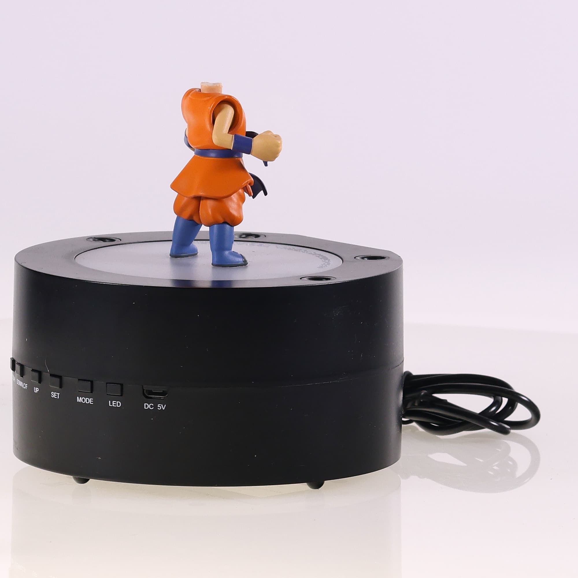Teknofun Réveil Lumineux Dragon Ball Goku Super Saiyan God Super Saiyan état A  — miniature 7