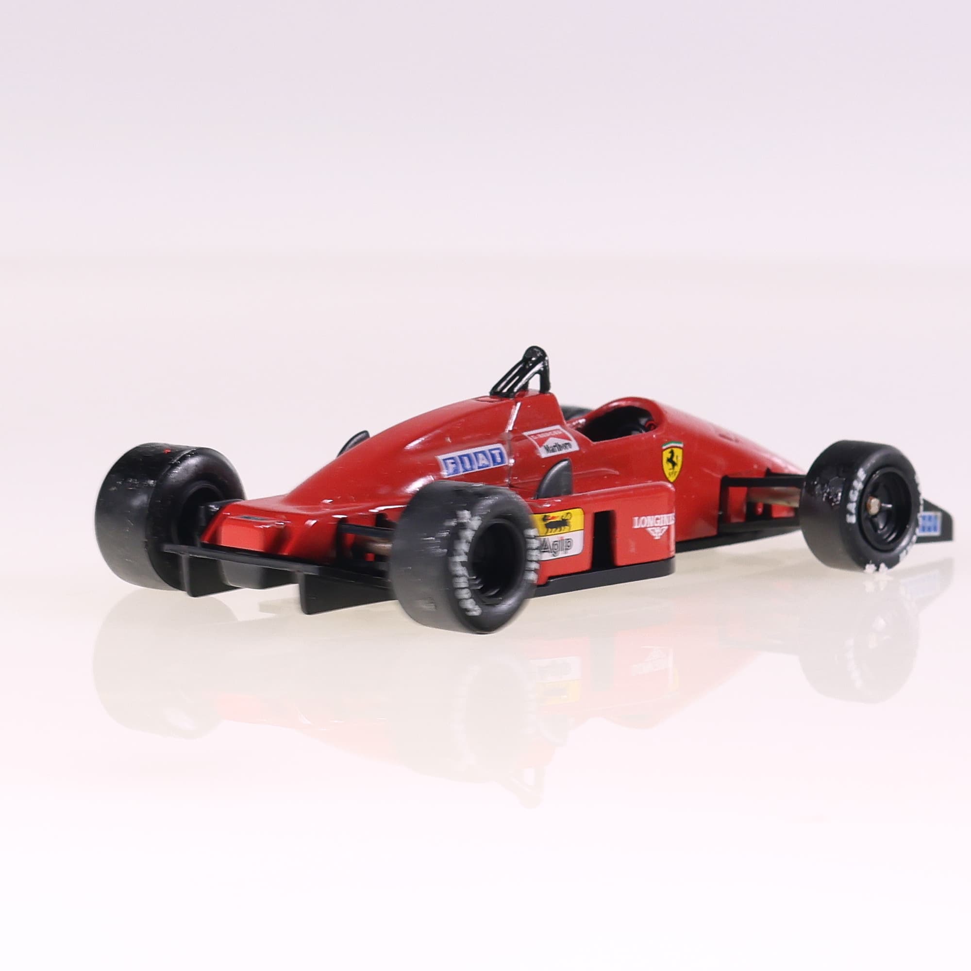 Onyx Ferrari F1 87-88C - Gerhard Berger #28 1/43 Rouge sans boîte — miniature 5