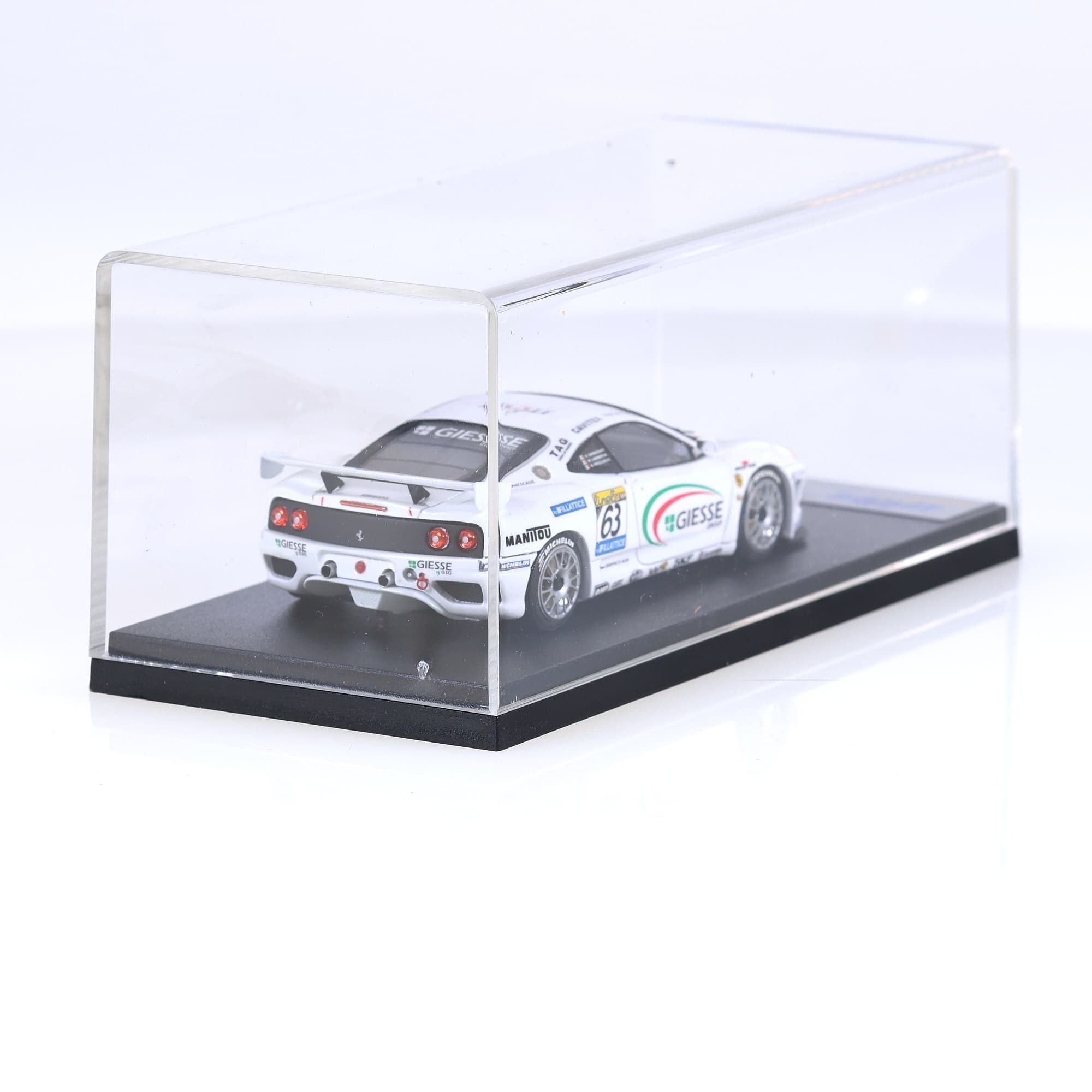 BBR BG 222  Ferrari F360 N/GT FIA GT Monza 2001 - Garbagnati #63 1/43  — miniature 11
