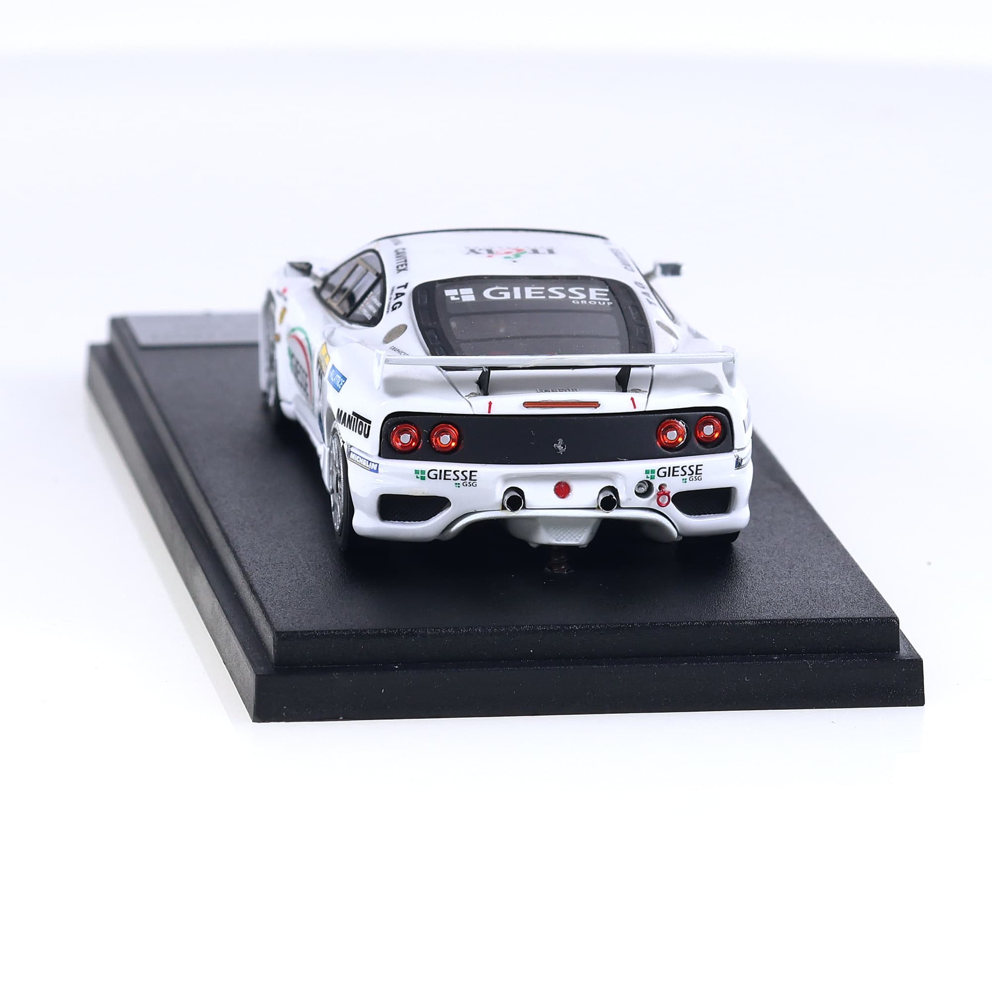 BBR BG 222  Ferrari F360 N/GT FIA GT Monza 2001 - Garbagnati #63 1/43  — miniature 4