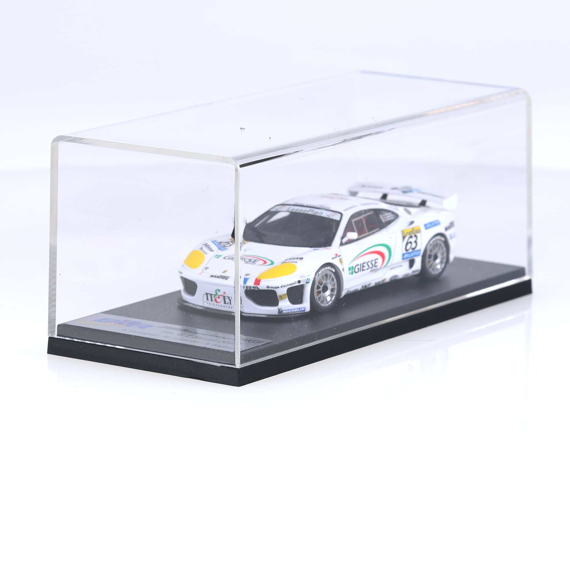 BBR BG 222  Ferrari F360 N/GT FIA GT Monza 2001 - Garbagnati #63 1/43  — miniature 10
