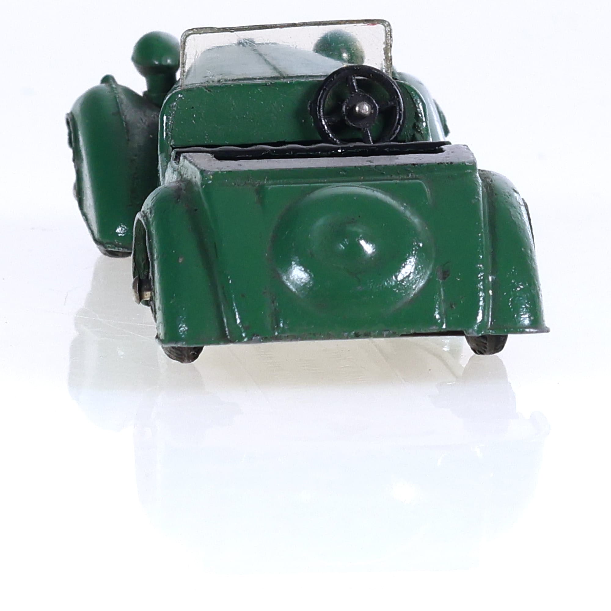 Dinky Toys 38D Alvis cabriolet 1/43 Vert — miniature 4