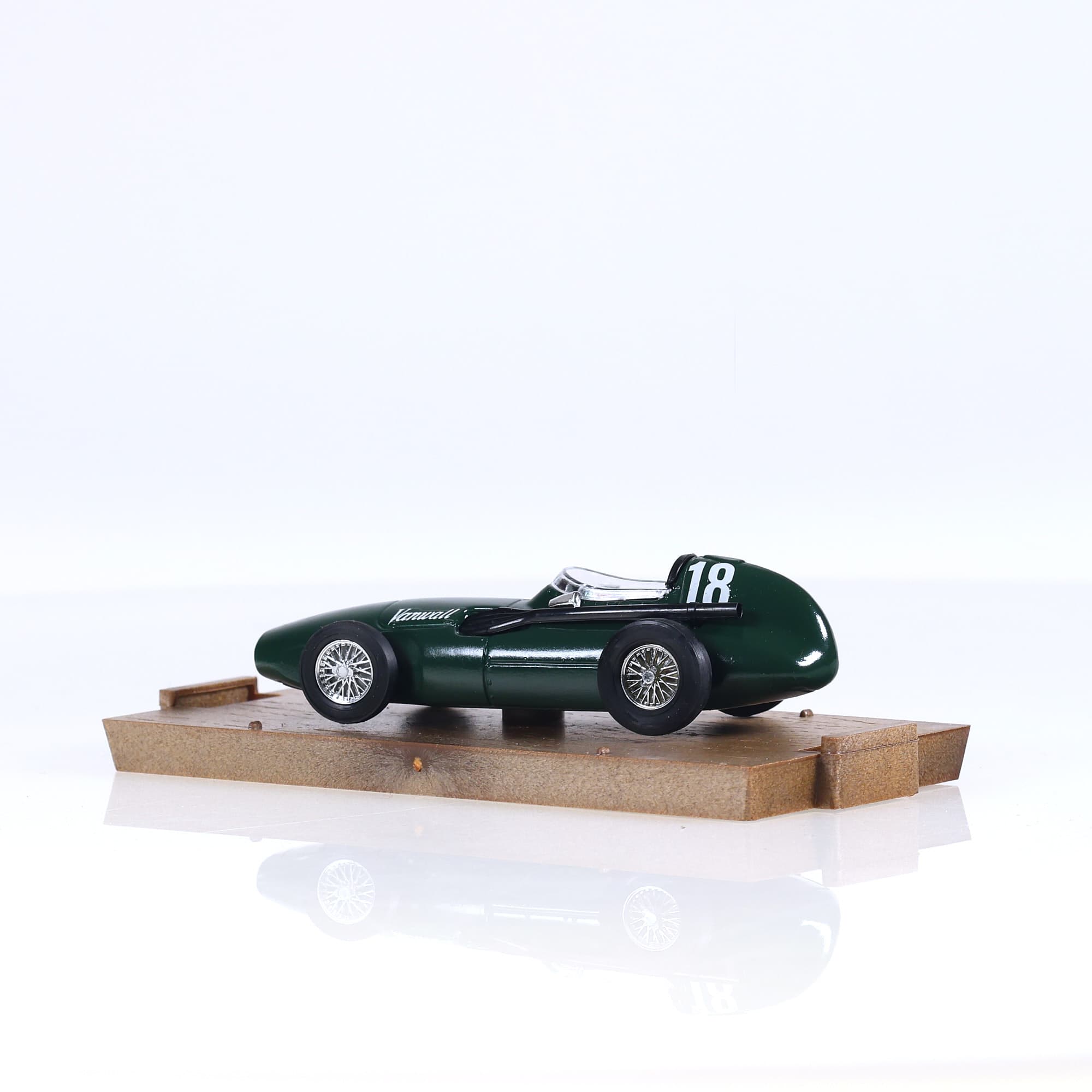 Brumm r98 Vanwall HP 285 F1 1957 #18 1957 1/43 Vert avec boîte — miniature 3