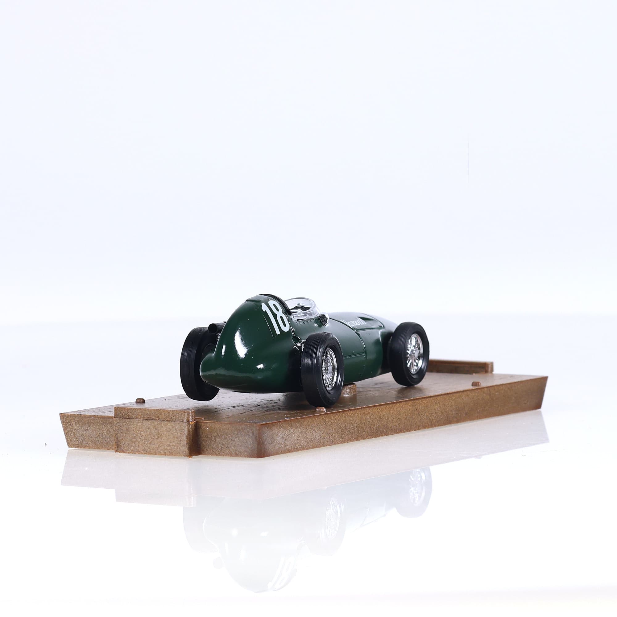 Brumm r98 Vanwall HP 285 F1 1957 #18 1957 1/43 Vert avec boîte — miniature 5