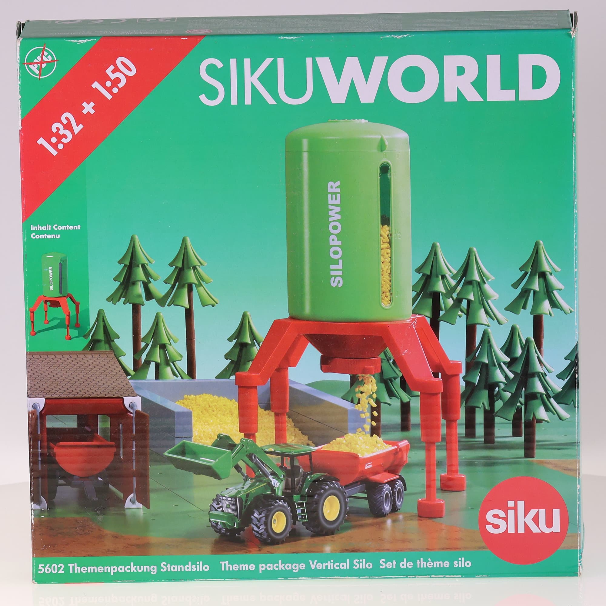 Siku 5602 Themenpackung Standsilo Silo vertical 1/32 avec boîte — miniature 11