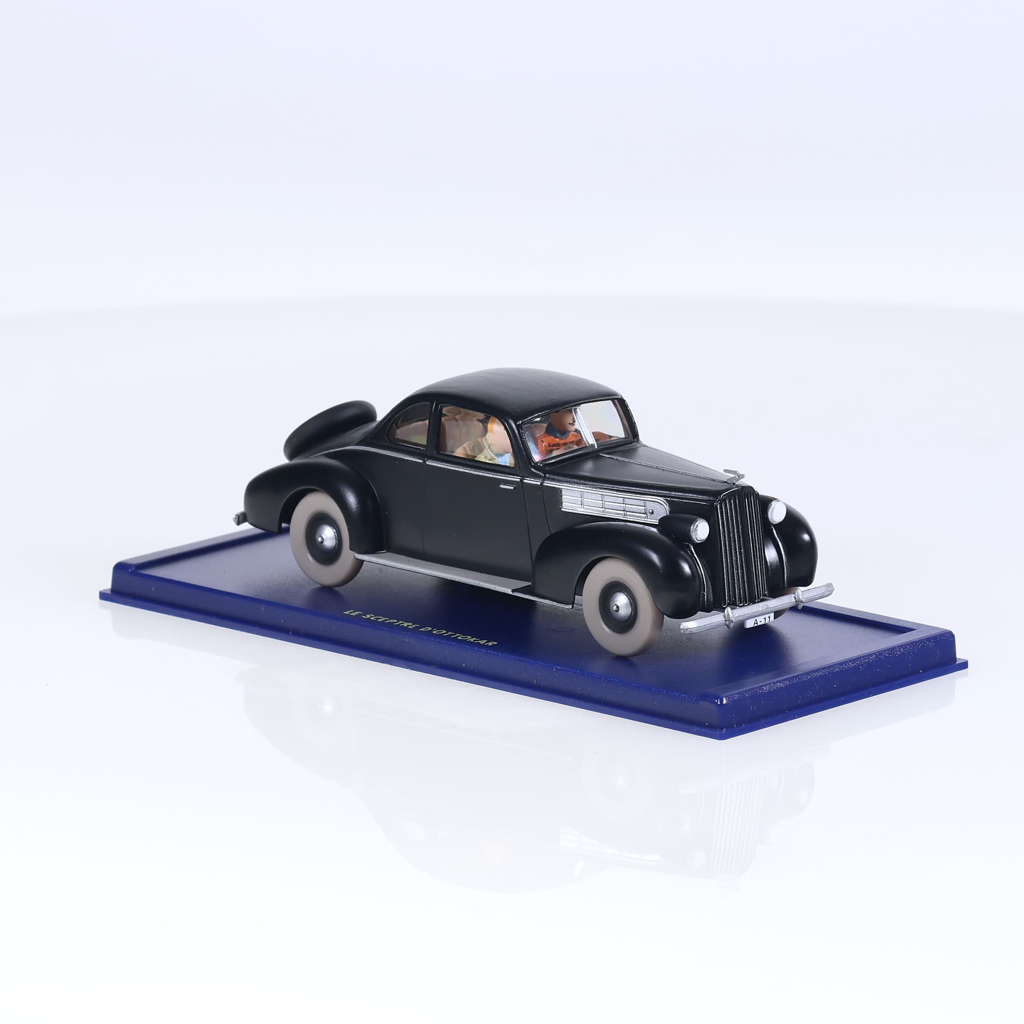 Atlas Tintin La Packard du roi Muskar - Le Sceptre d'Ottokar 1/43 — miniature 7