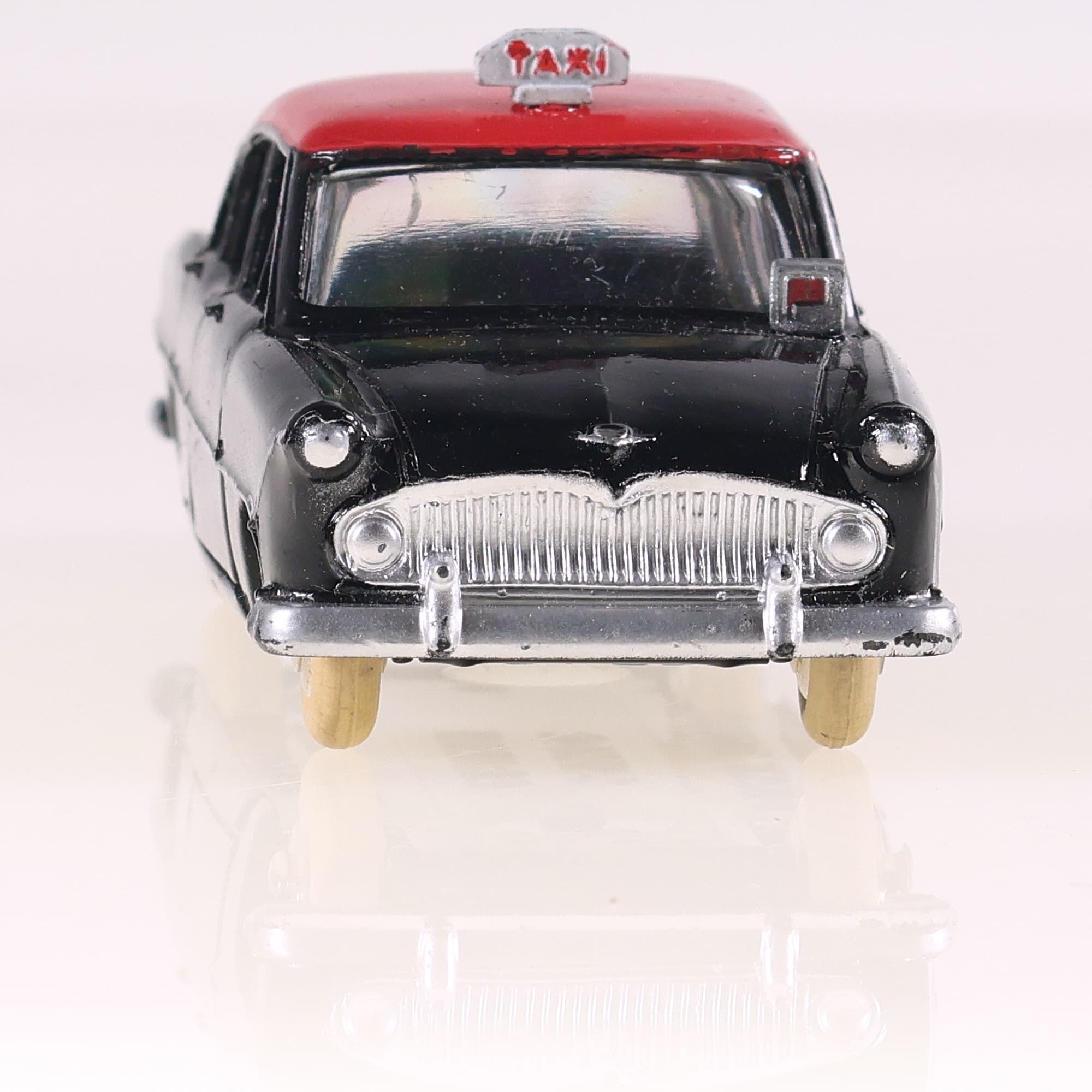 Dinky Toys 542 Simca Taxi "Ariane" (avec glaces) 1/43 Bicolore avec boîte — miniature 8
