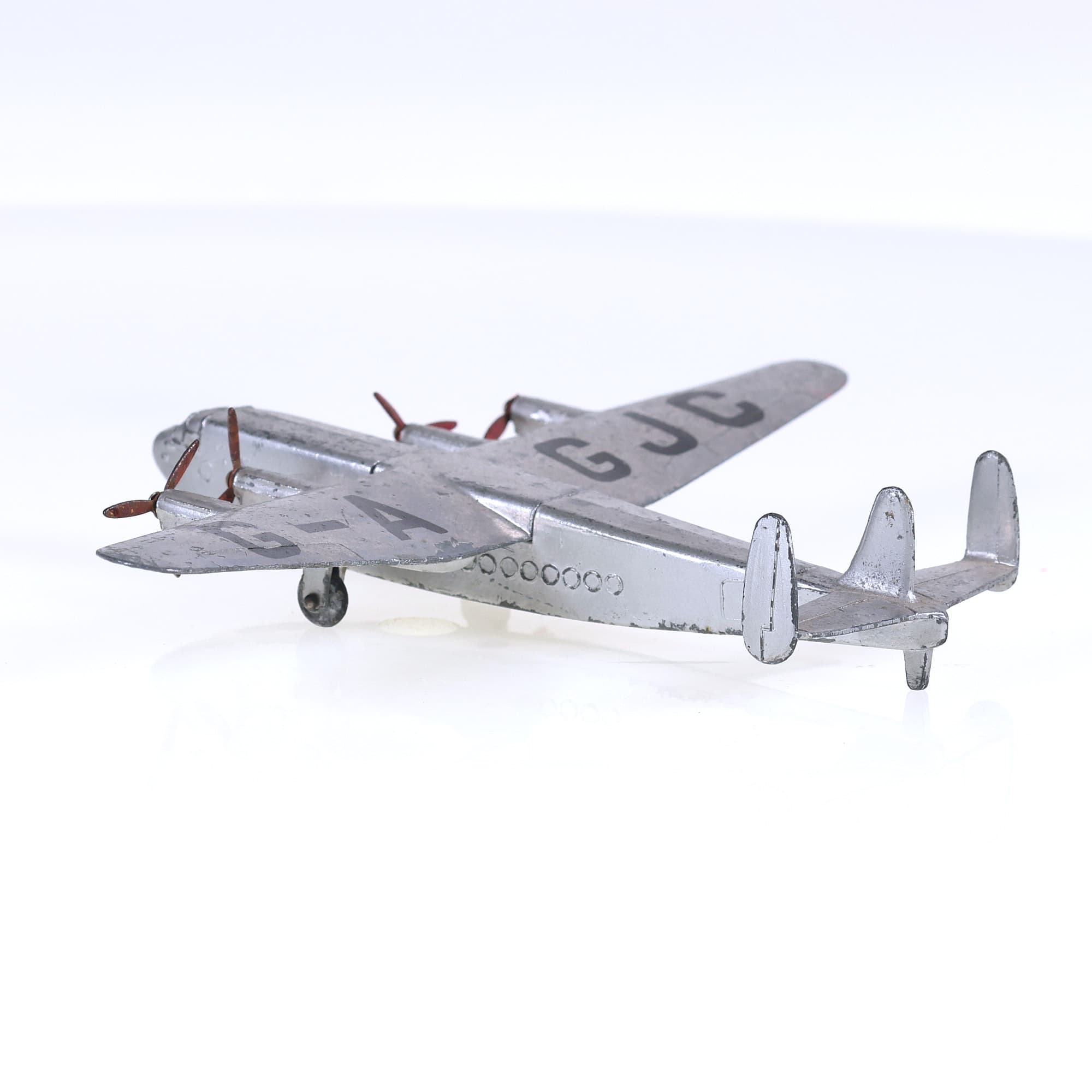 Dinky Toys 70A Avro York Argent — miniature 3