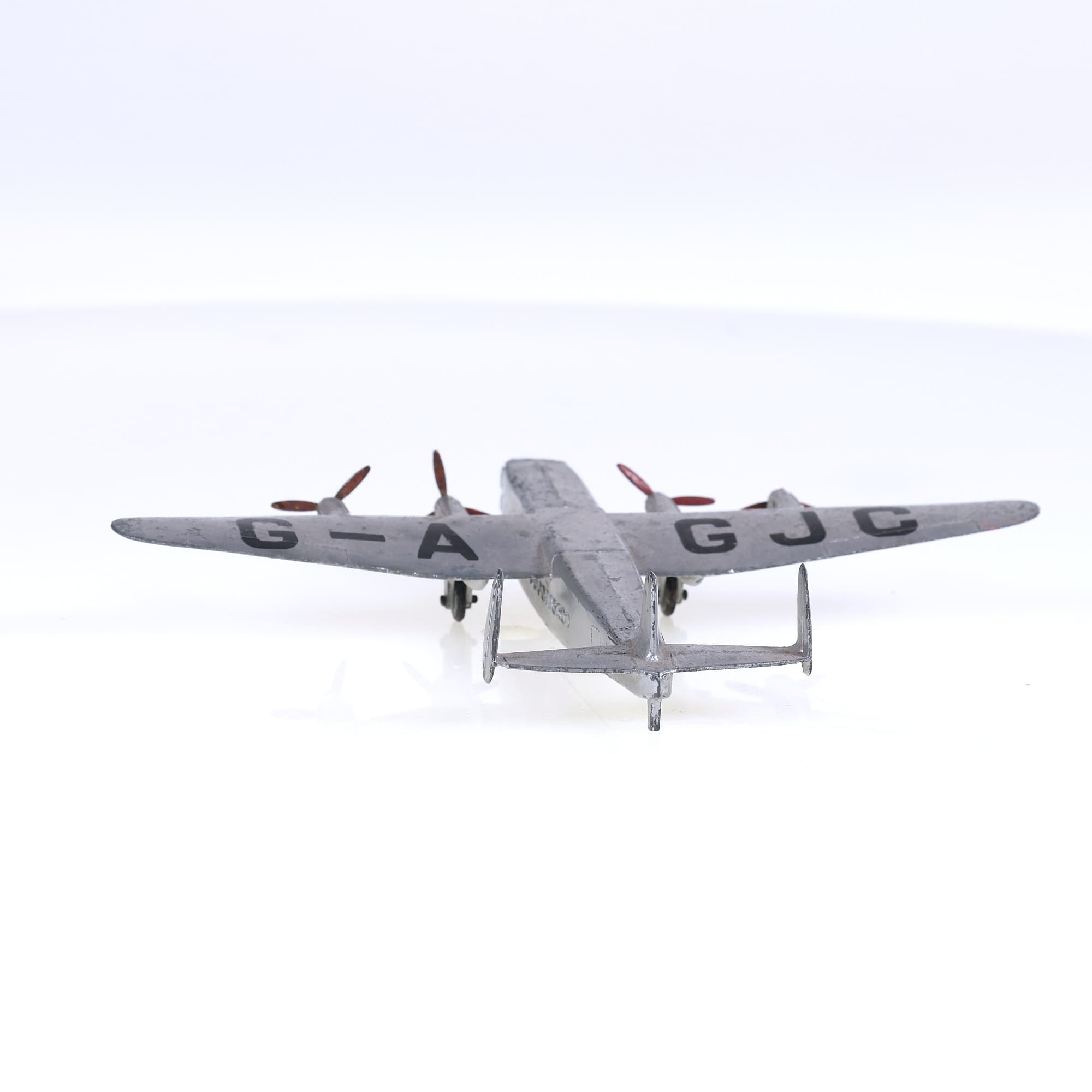 Dinky Toys 70A Avro York Argent — miniature 4