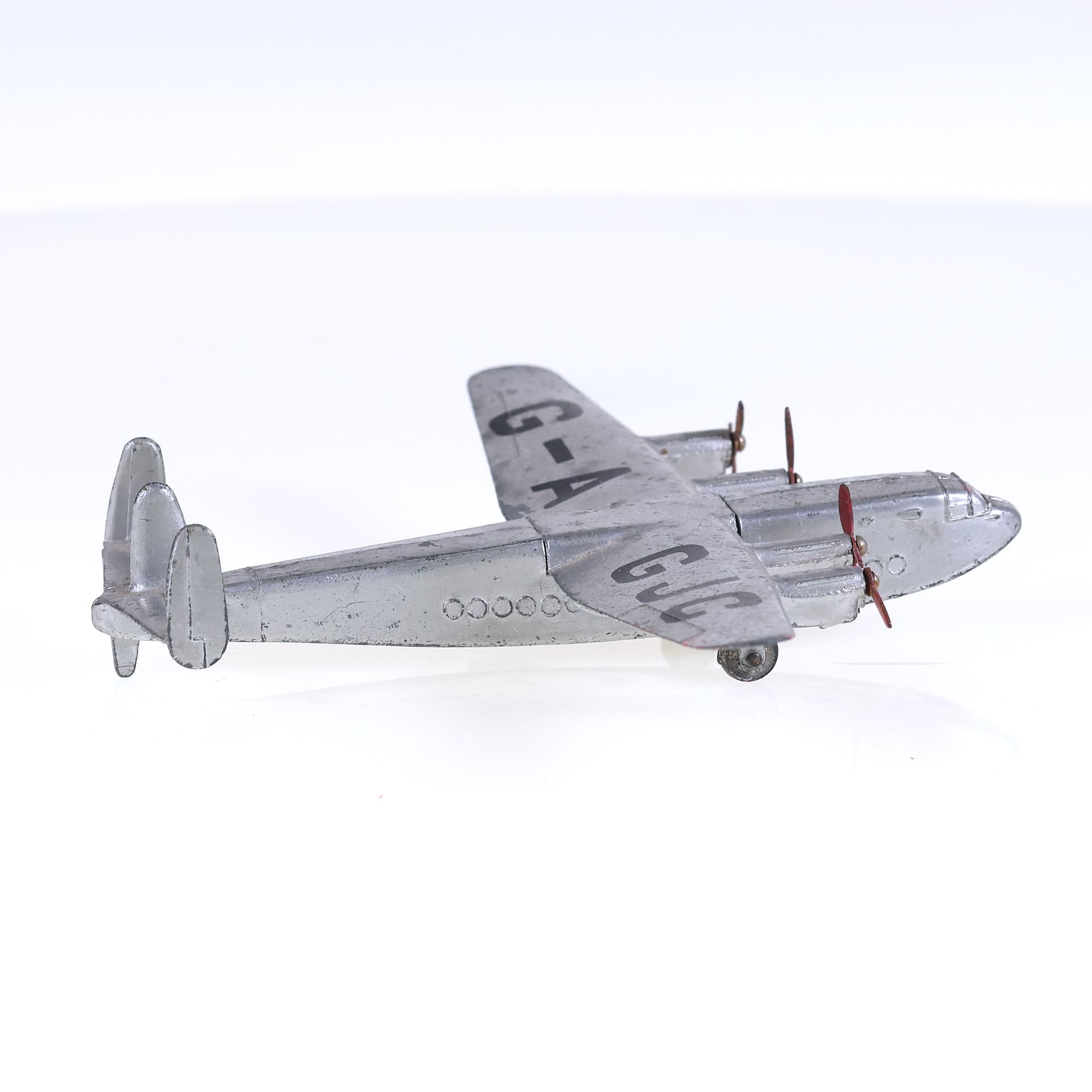 Dinky Toys 70A Avro York Argent — miniature 6