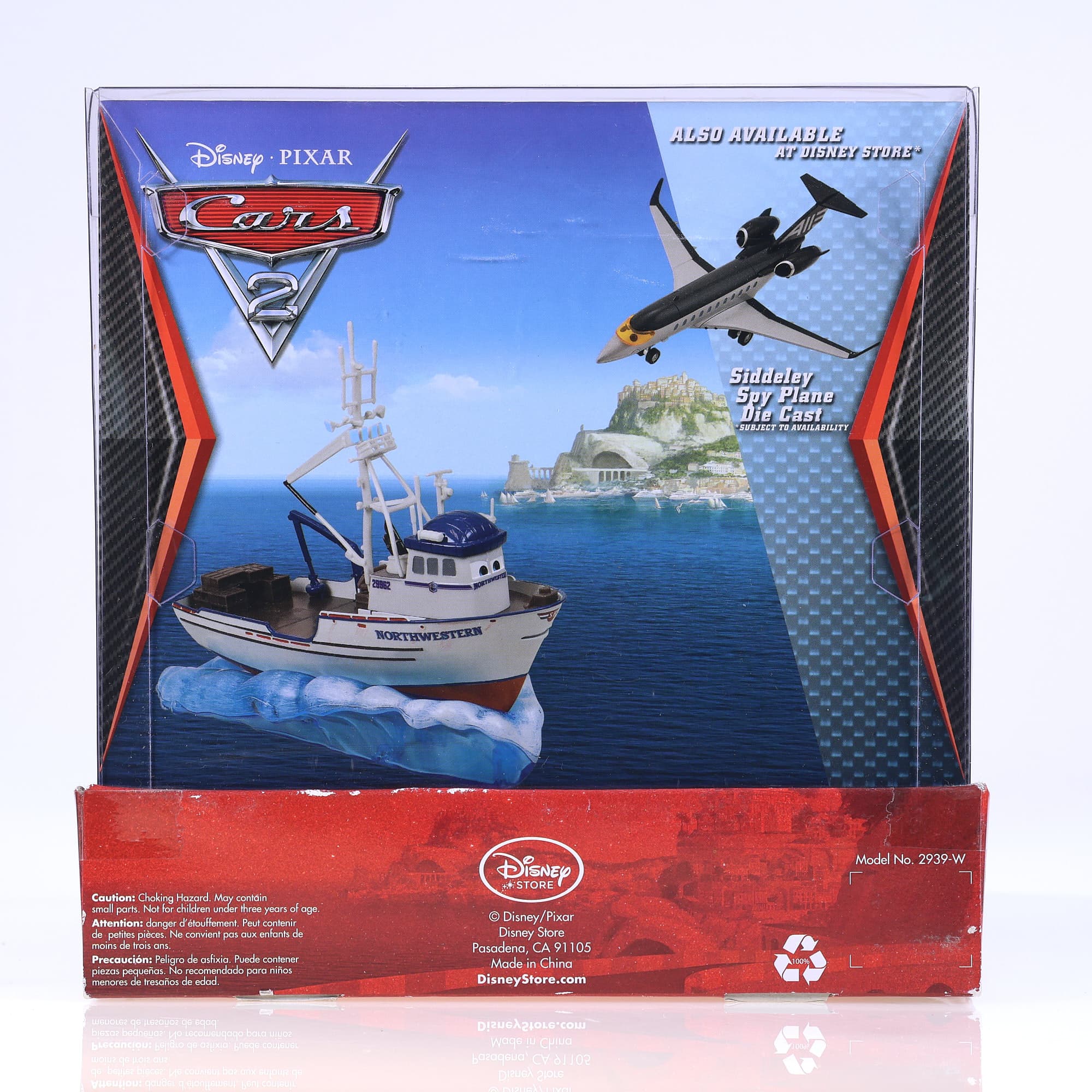 Disney Pixar - Cars 2 - Crabby the Boat n°2939-W Neuf — miniature 3