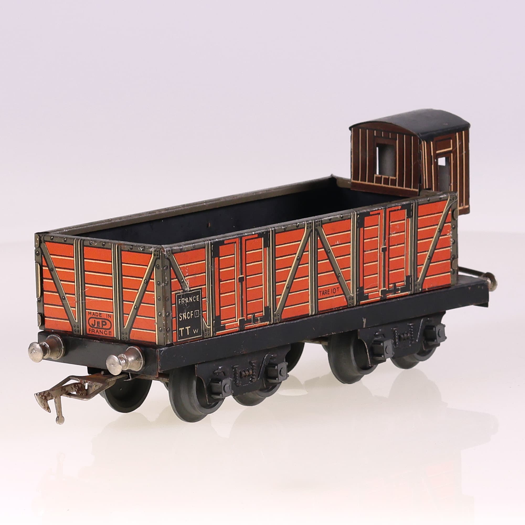 JEP SNCF Wagon tombereau avec guérite de frein, TARE 10T en O