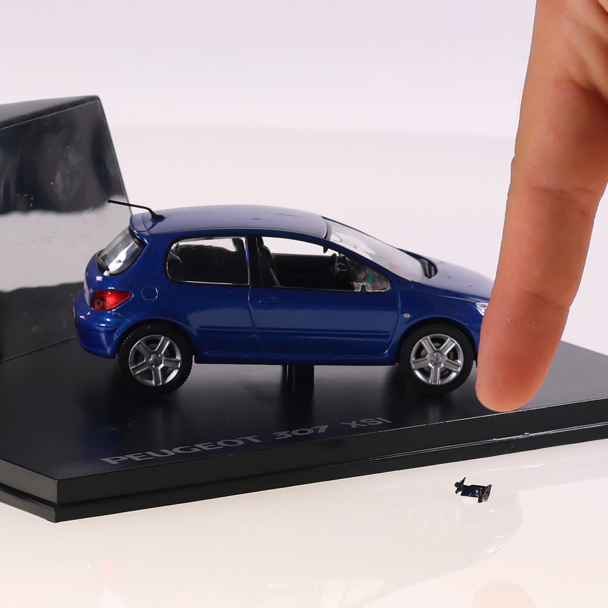 Norev Peugeot 307 XSI 1/43 Bleu  — miniature 10