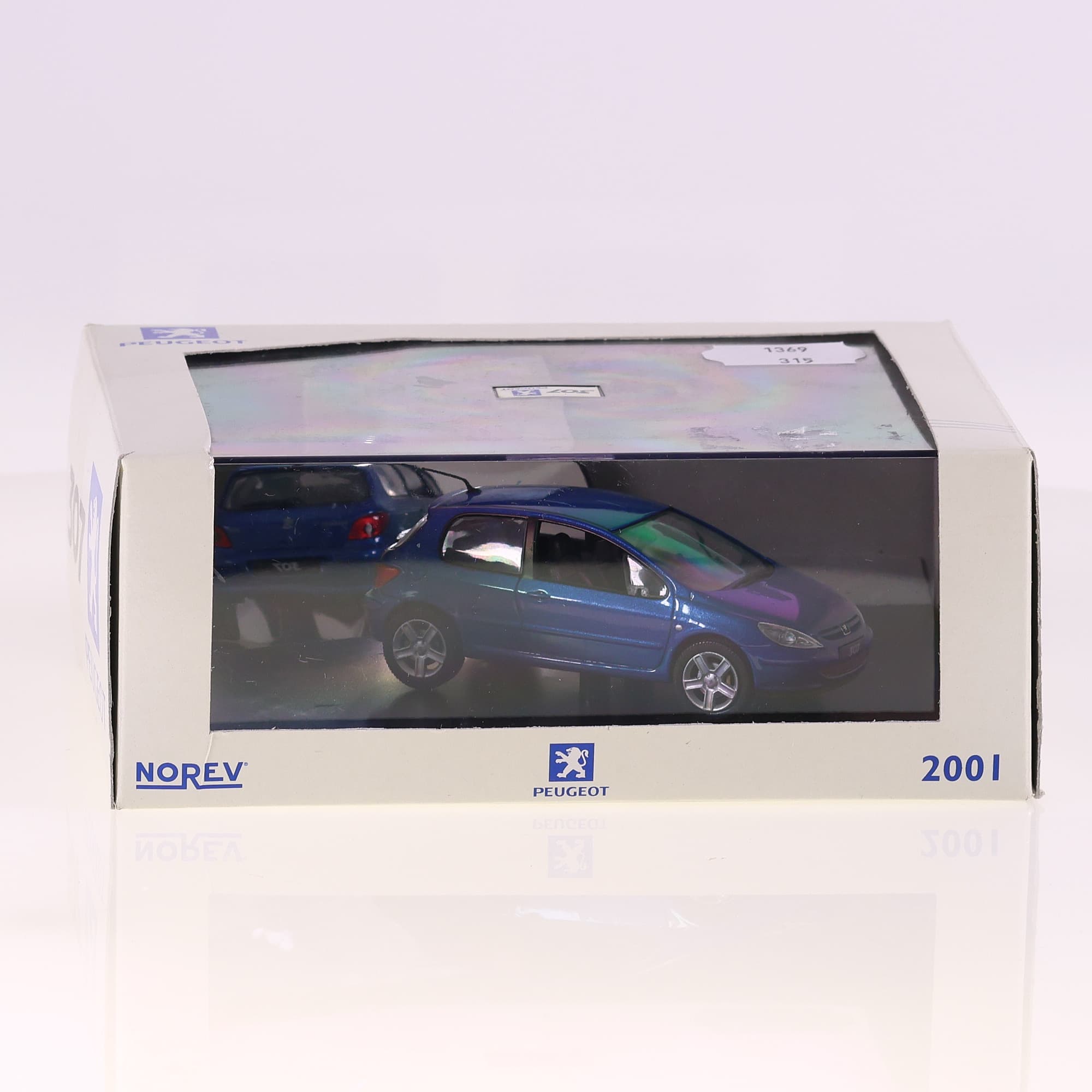 Norev Peugeot 307 XSI 1/43 Bleu  — miniature 11