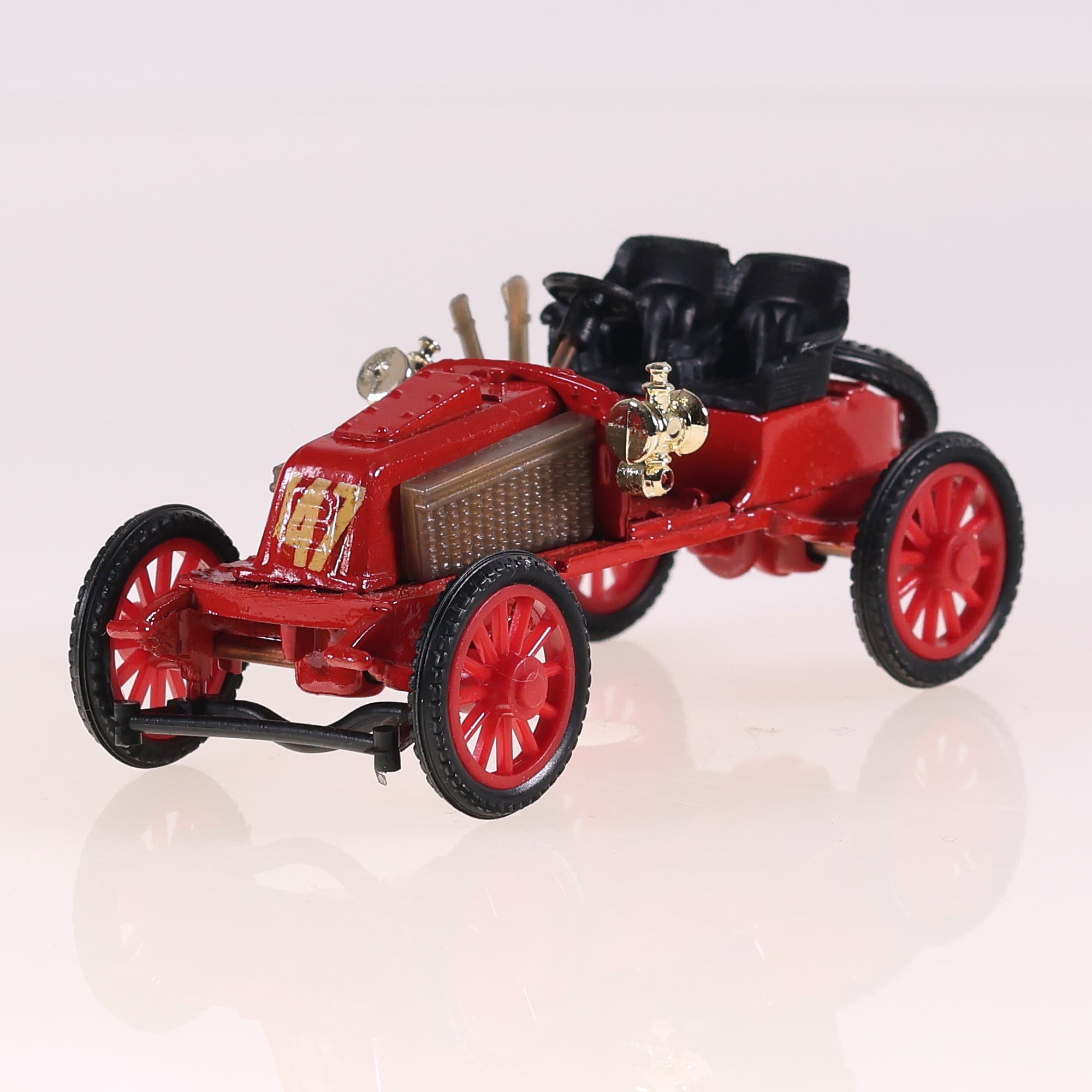Safir Renault Course 1902 - Paris - Vienne #147 1/43 Rouge avec boîte — miniature 9