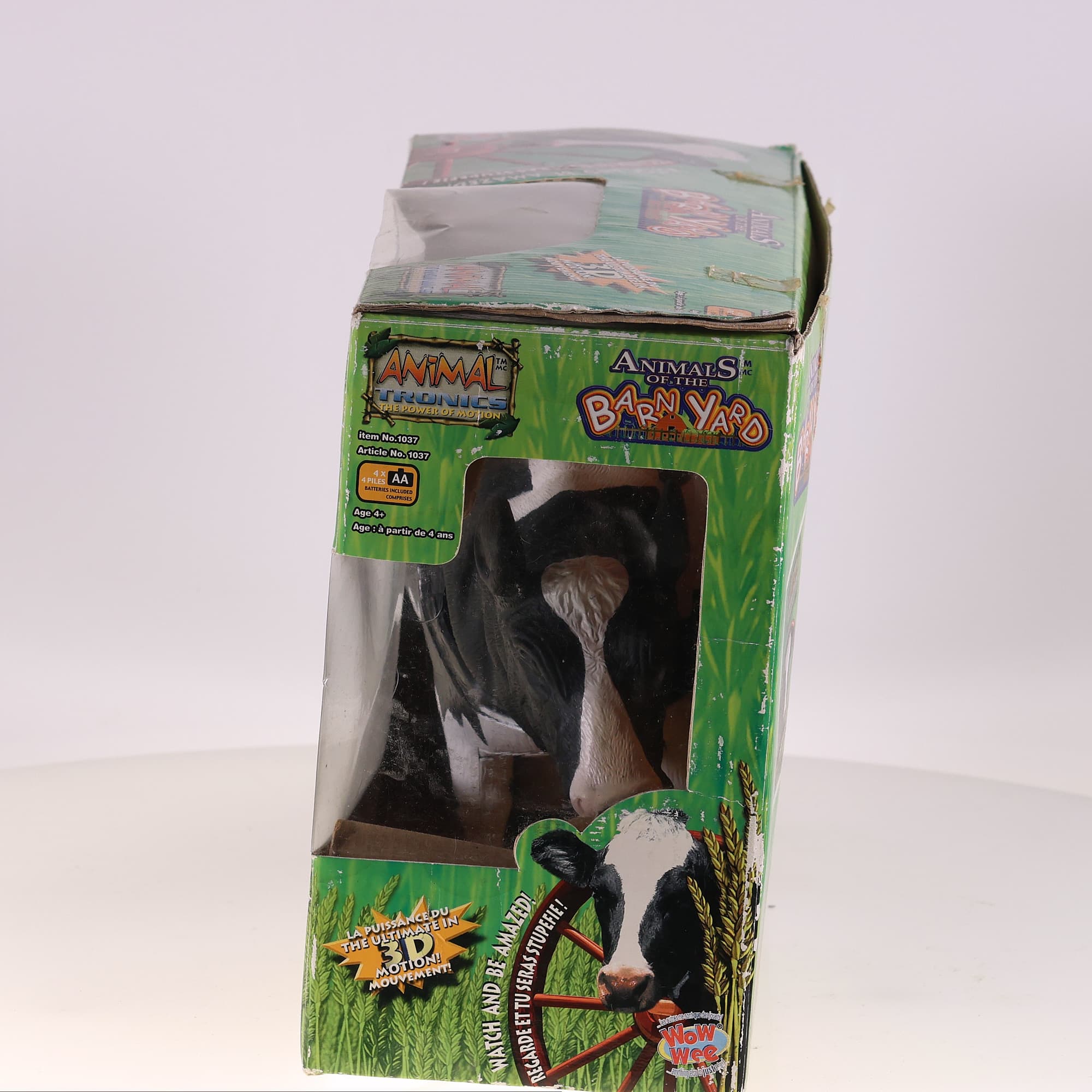 WowWee Animal Tronics - Animals of the Barn Yard the Holstein Cow avec boîte — miniature 11