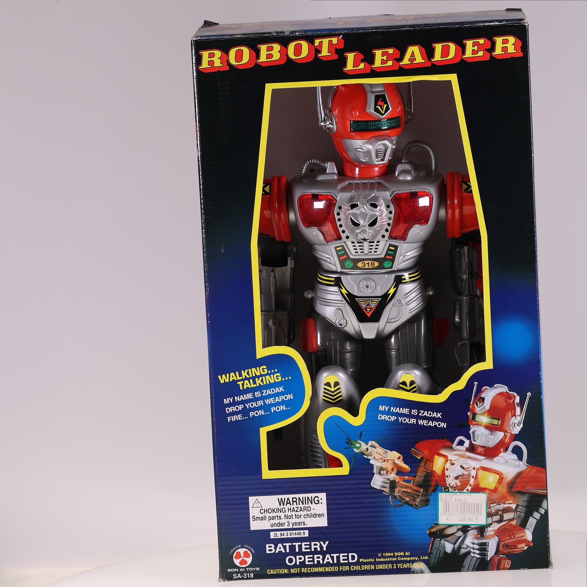 Son Ai Toys SA-318 Robot Leader 40 cm avec boîte — miniature 11