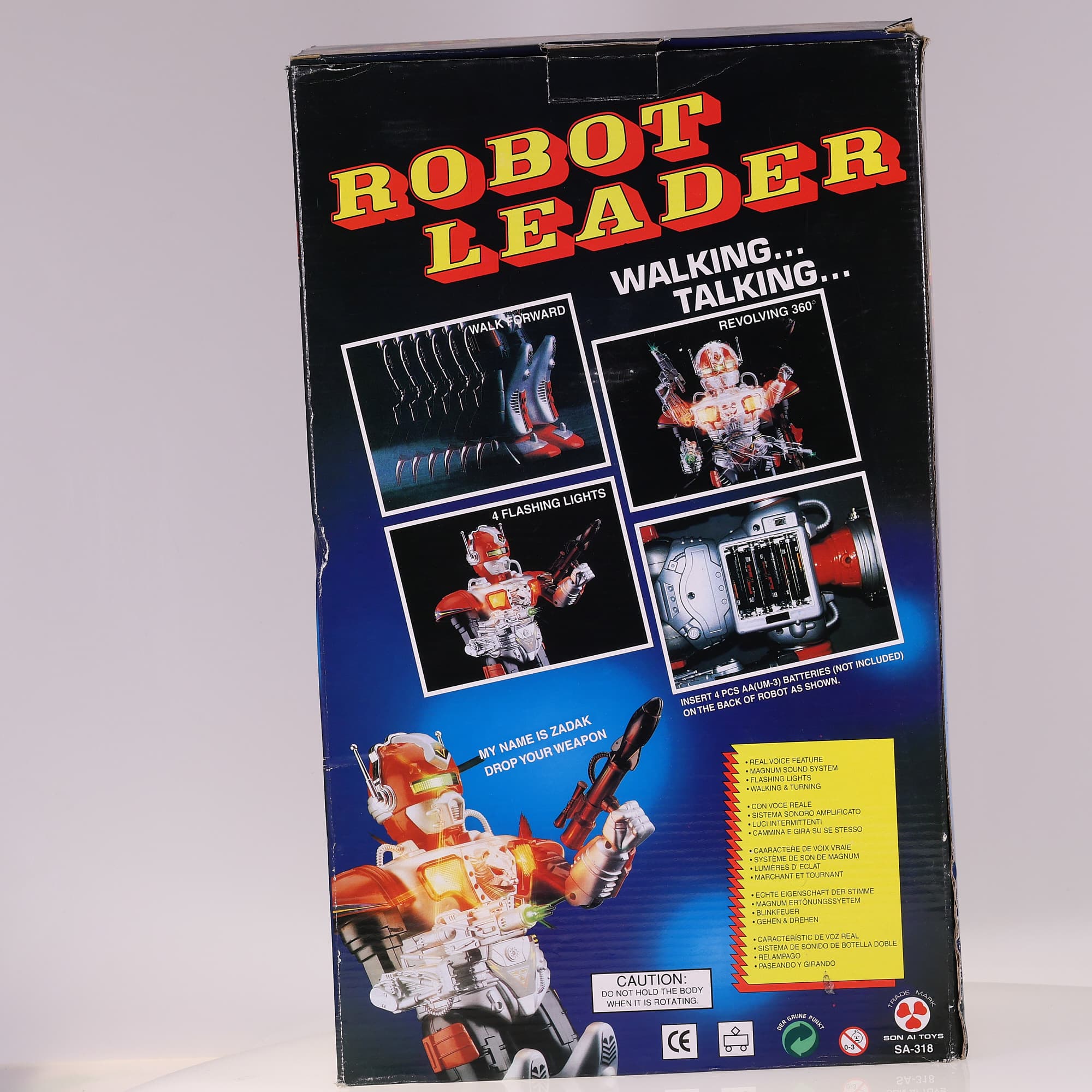 Son Ai Toys SA-318 Robot Leader 40 cm avec boîte — miniature 13