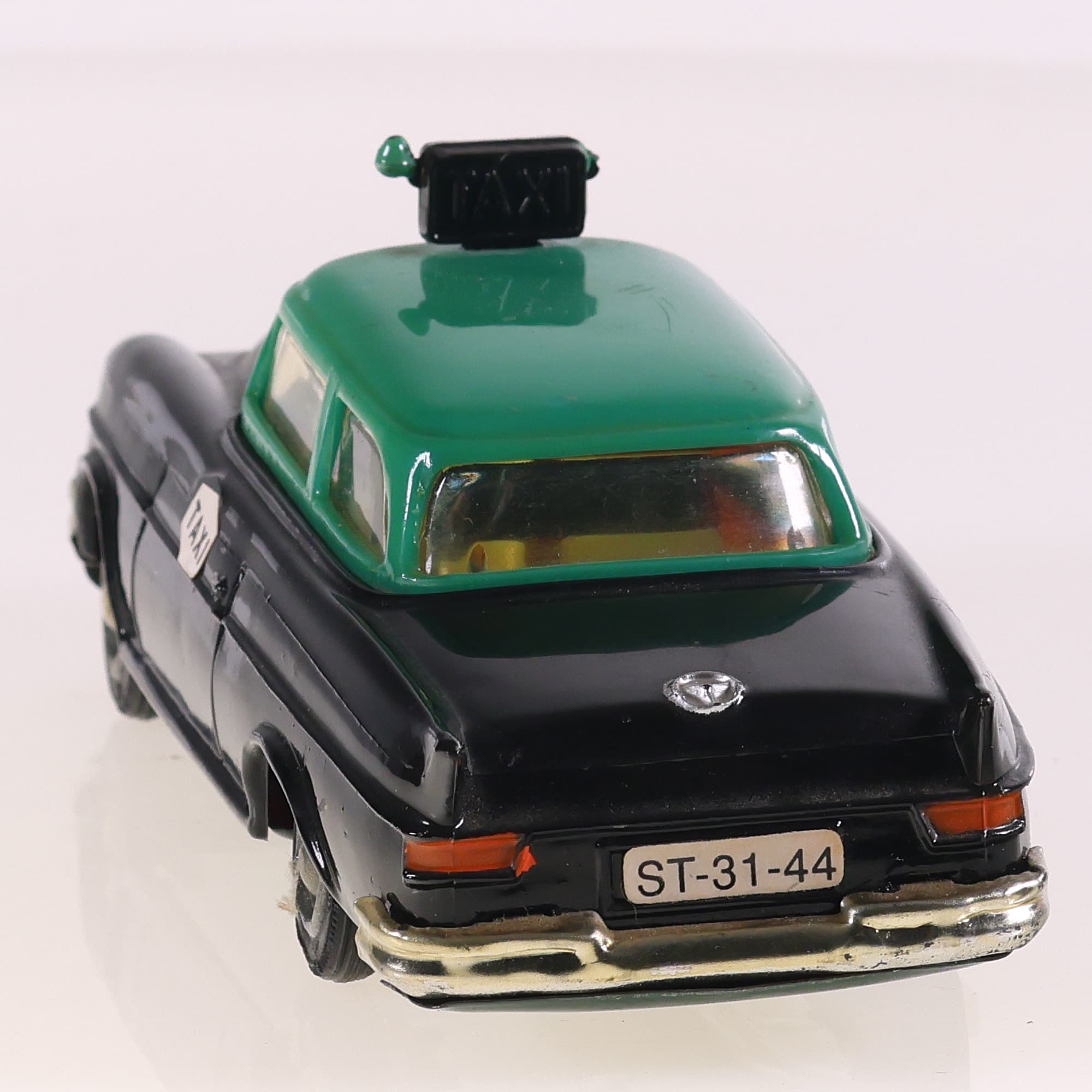 Pepe Mercedes-Benz Taxi 15,5 cm Bicolore Grade B sans boîte — miniature 4