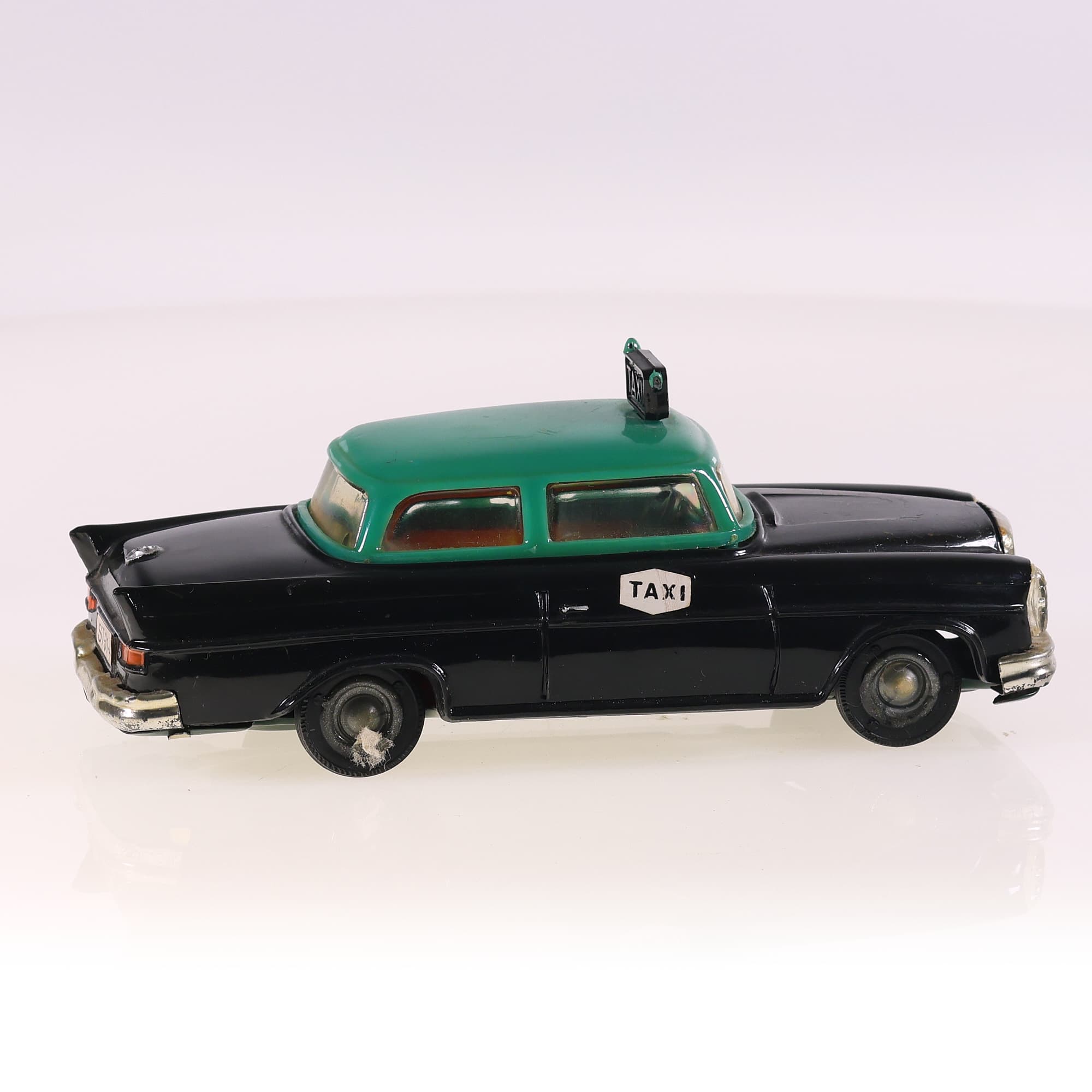 Pepe Mercedes-Benz Taxi 15,5 cm Bicolore Grade B sans boîte — miniature 6