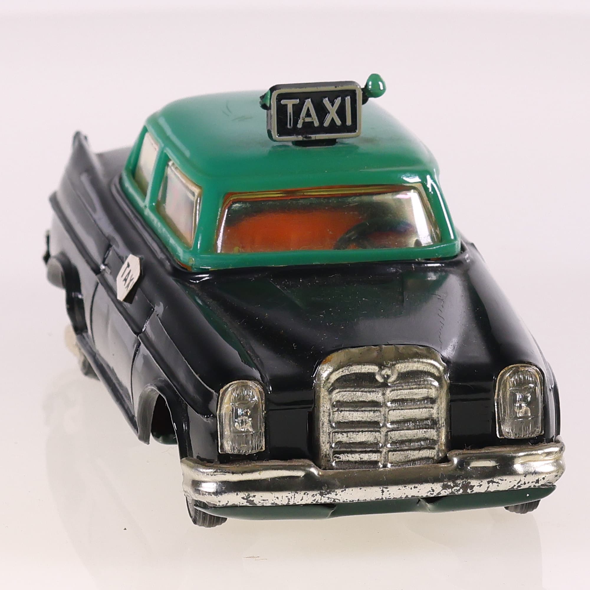 Pepe Mercedes-Benz Taxi 15,5 cm Bicolore Grade B sans boîte — miniature 8