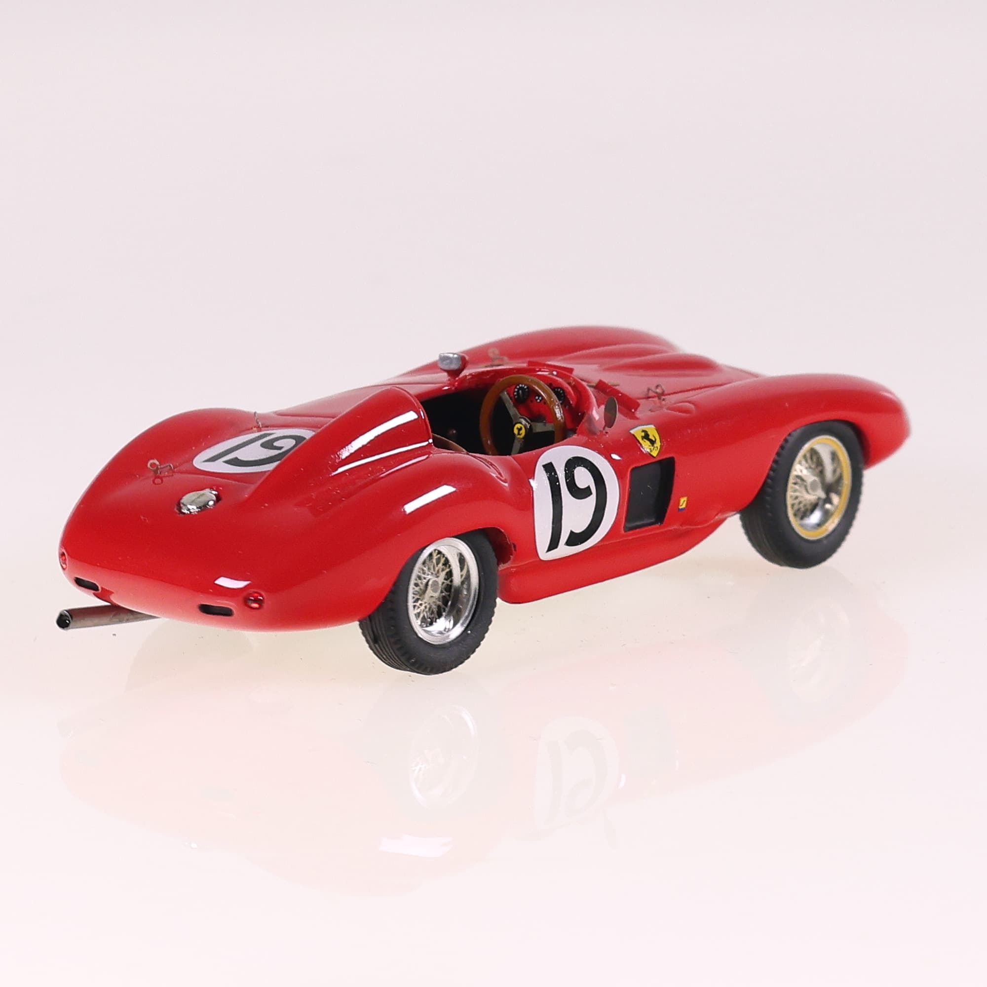 FAENZA 43 Ferrari P57S Sebring 1956 #19 1/43 en résine avec boîte — miniature 5