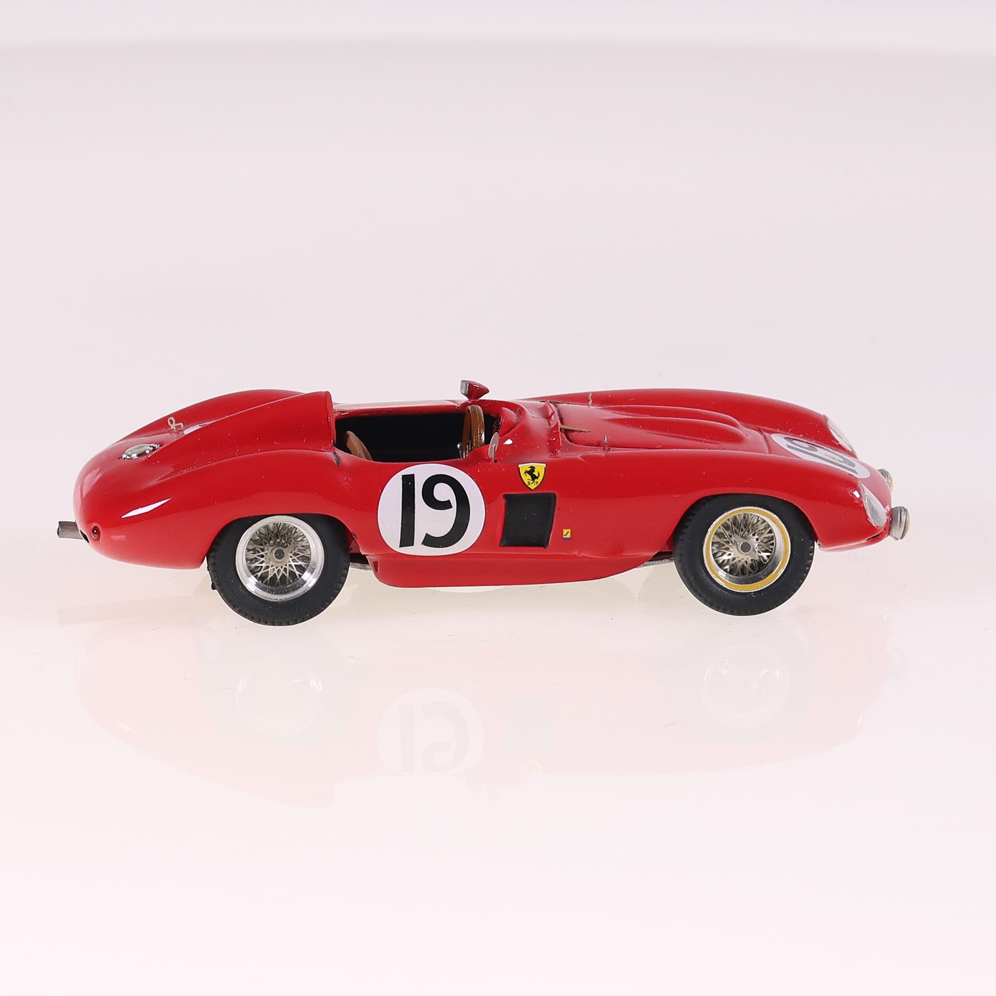 FAENZA 43 Ferrari P57S Sebring 1956 #19 1/43 en résine avec boîte — miniature 6