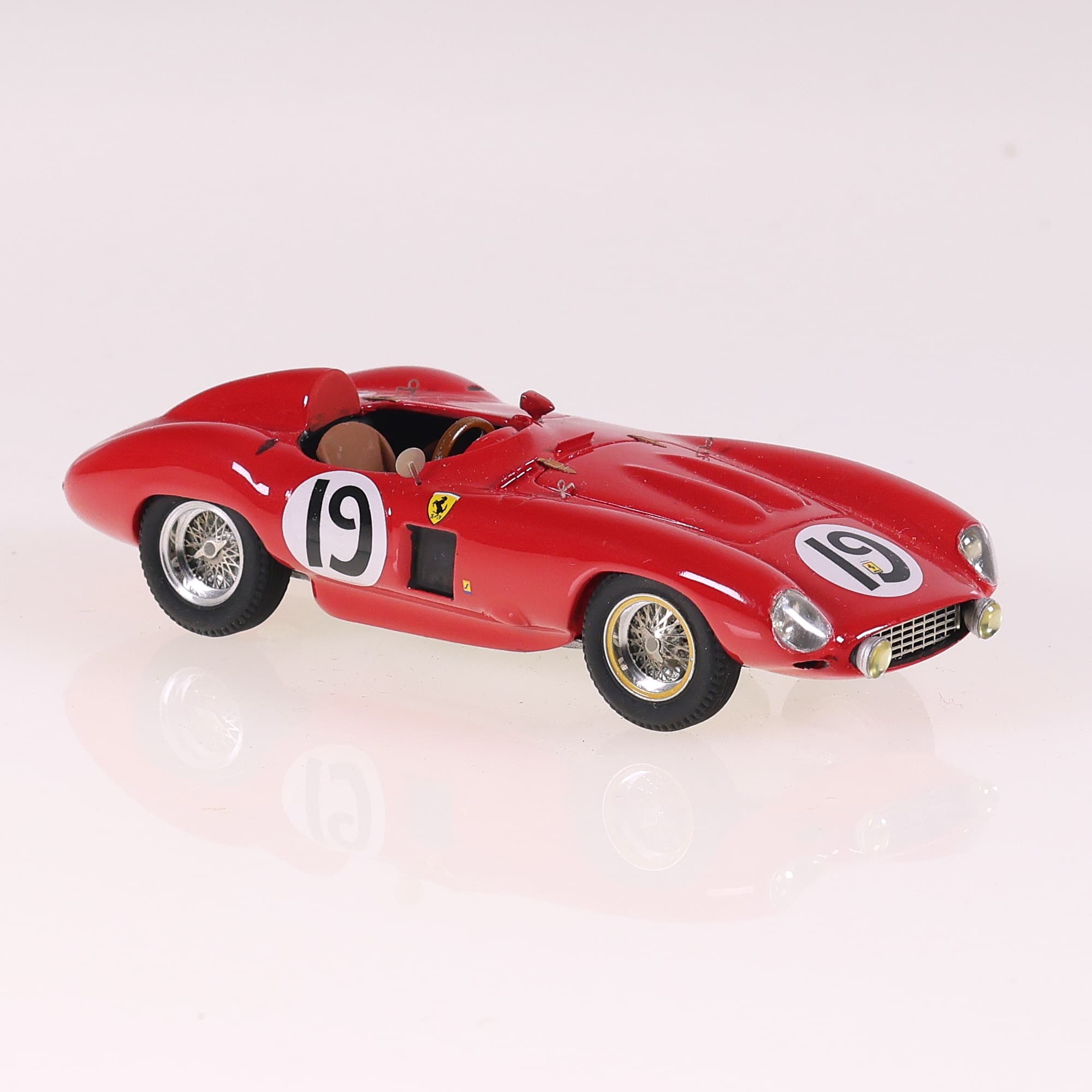 FAENZA 43 Ferrari P57S Sebring 1956 #19 1/43 en résine avec boîte — miniature 7