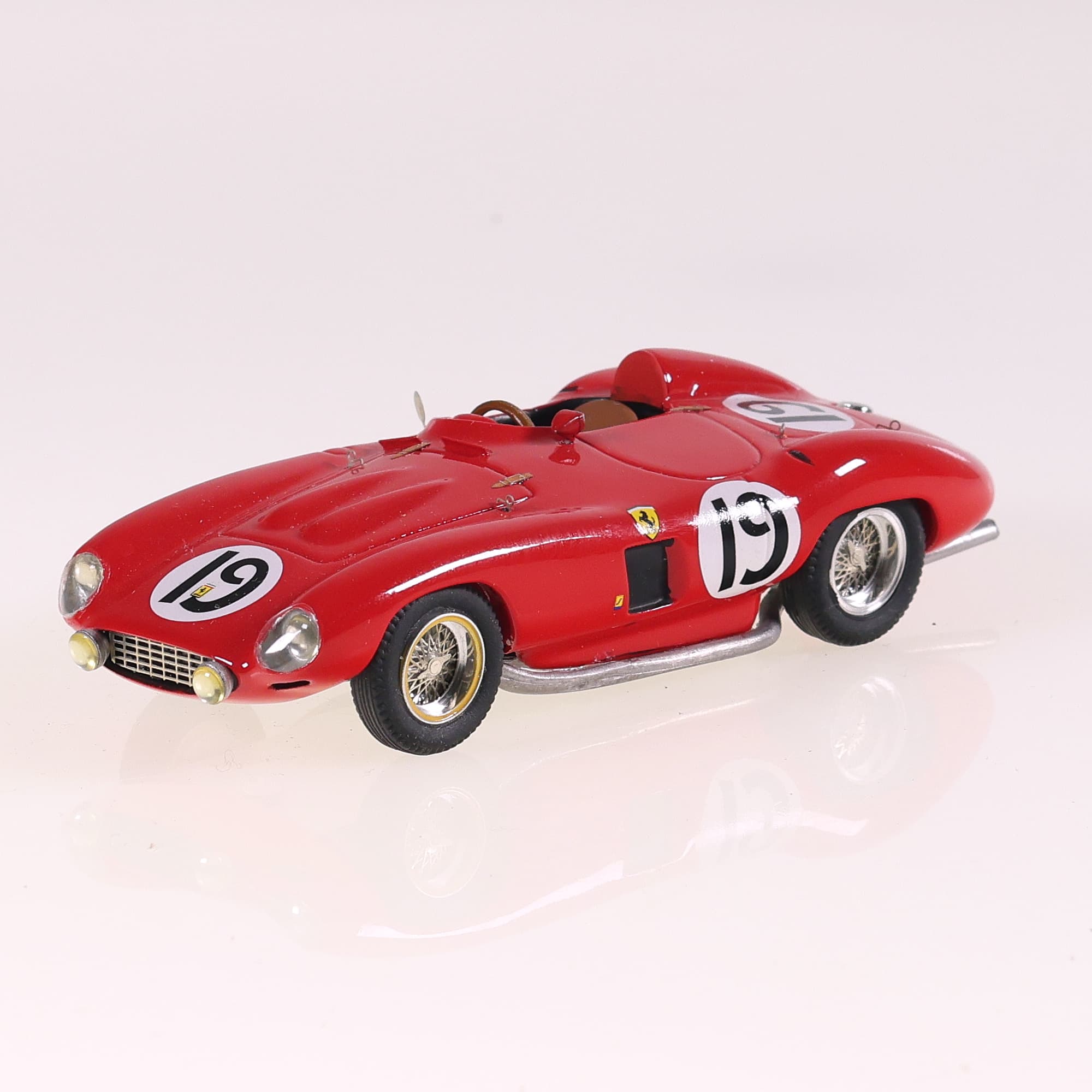 FAENZA 43 Ferrari P57S Sebring 1956 #19 1/43 en résine avec boîte — miniature 9