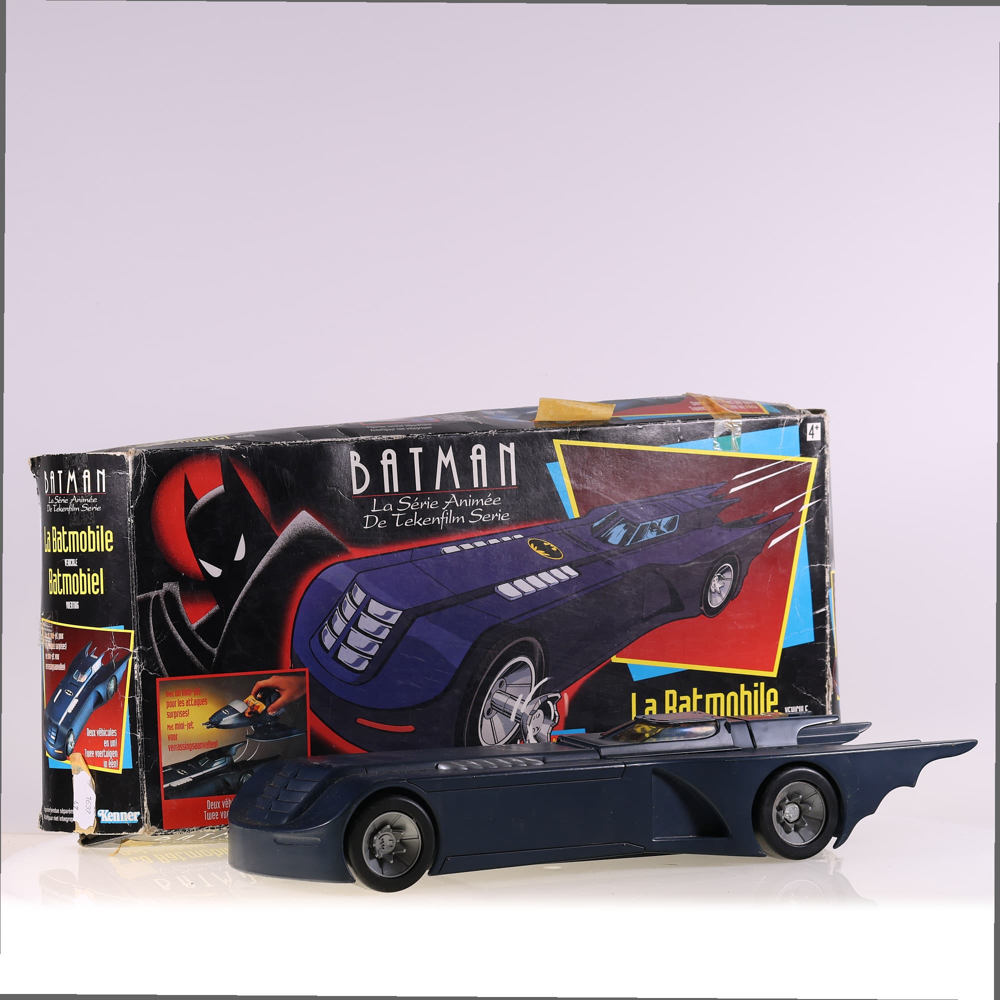Kenner Batman La Batmobile - La Série Animée -  1993 - Avec figurine
