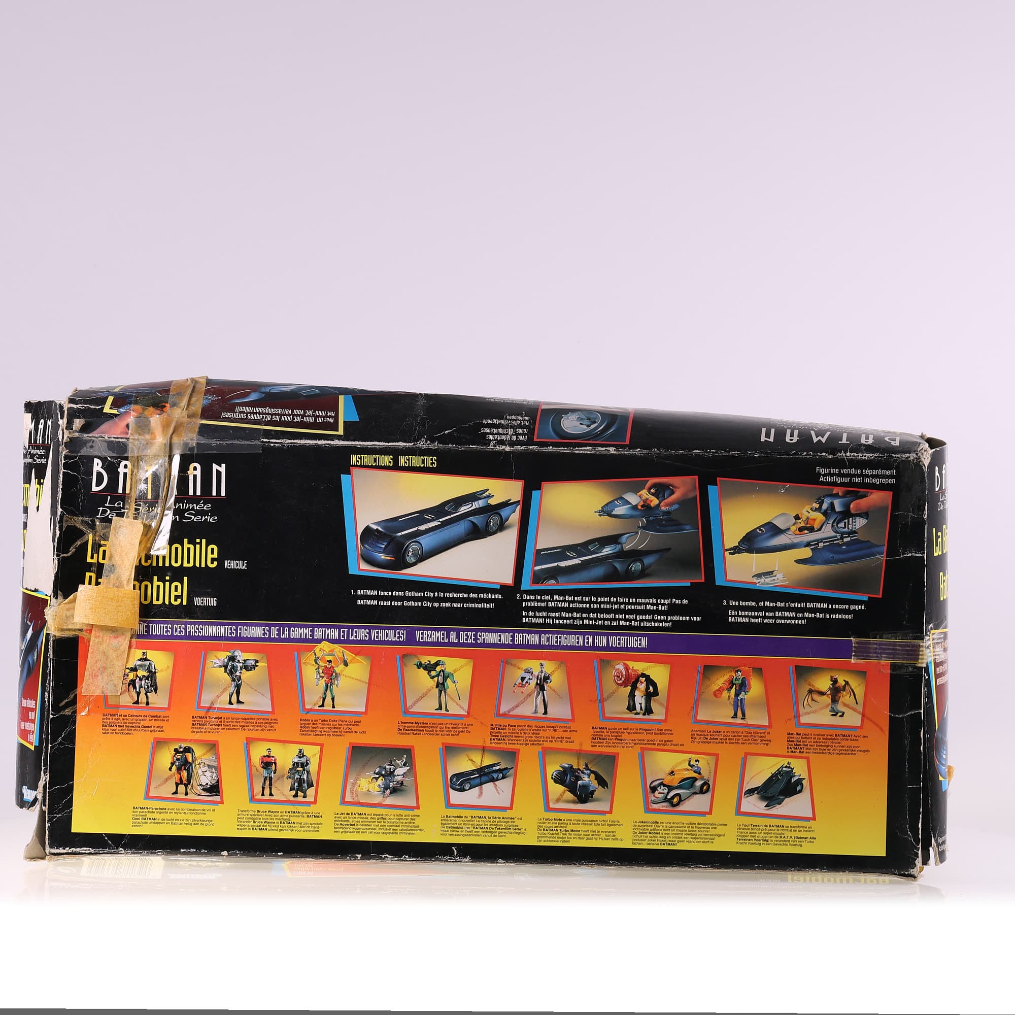 Kenner Batman La Batmobile - La Série Animée -  1993 - Avec figurine — miniature 13