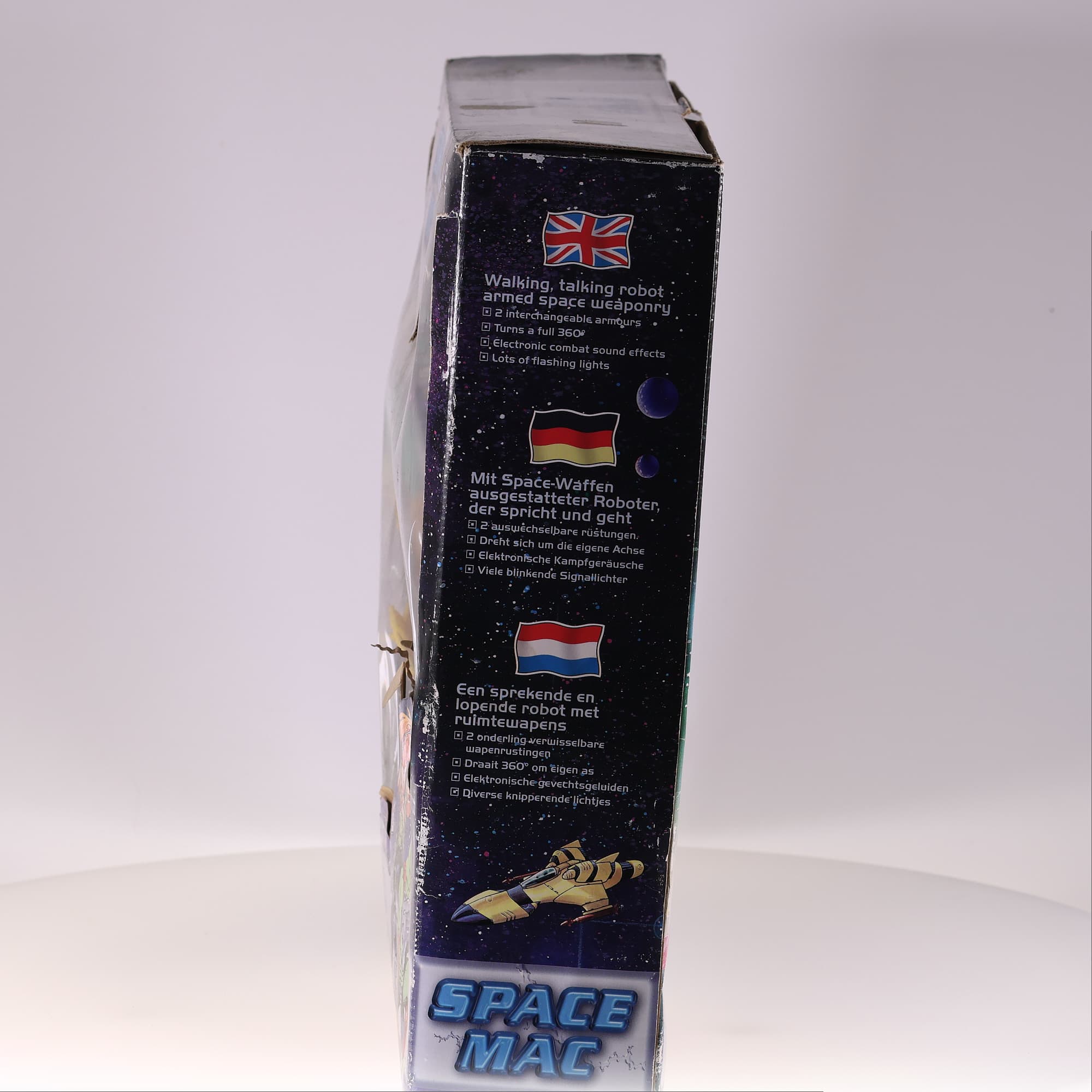 Robot avec armes spatiales, parle et marche, 2 armures interchangeables avec — miniature 14
