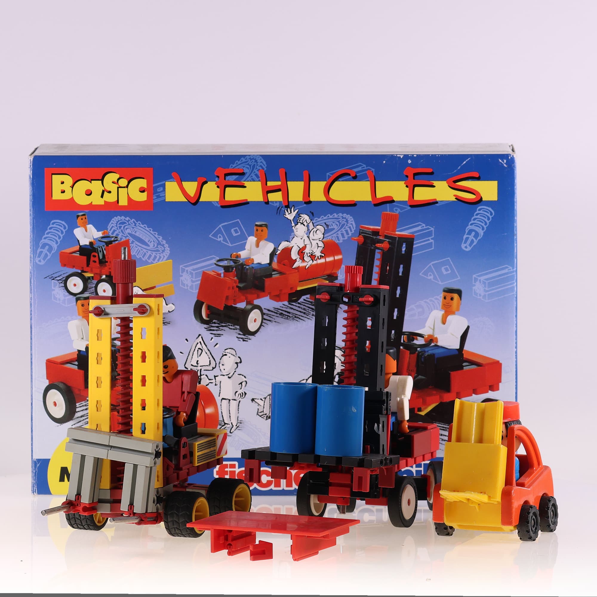 fischertechnik 57483 Basic Vehicles transpalette forklift montés avec boîte — photo 1