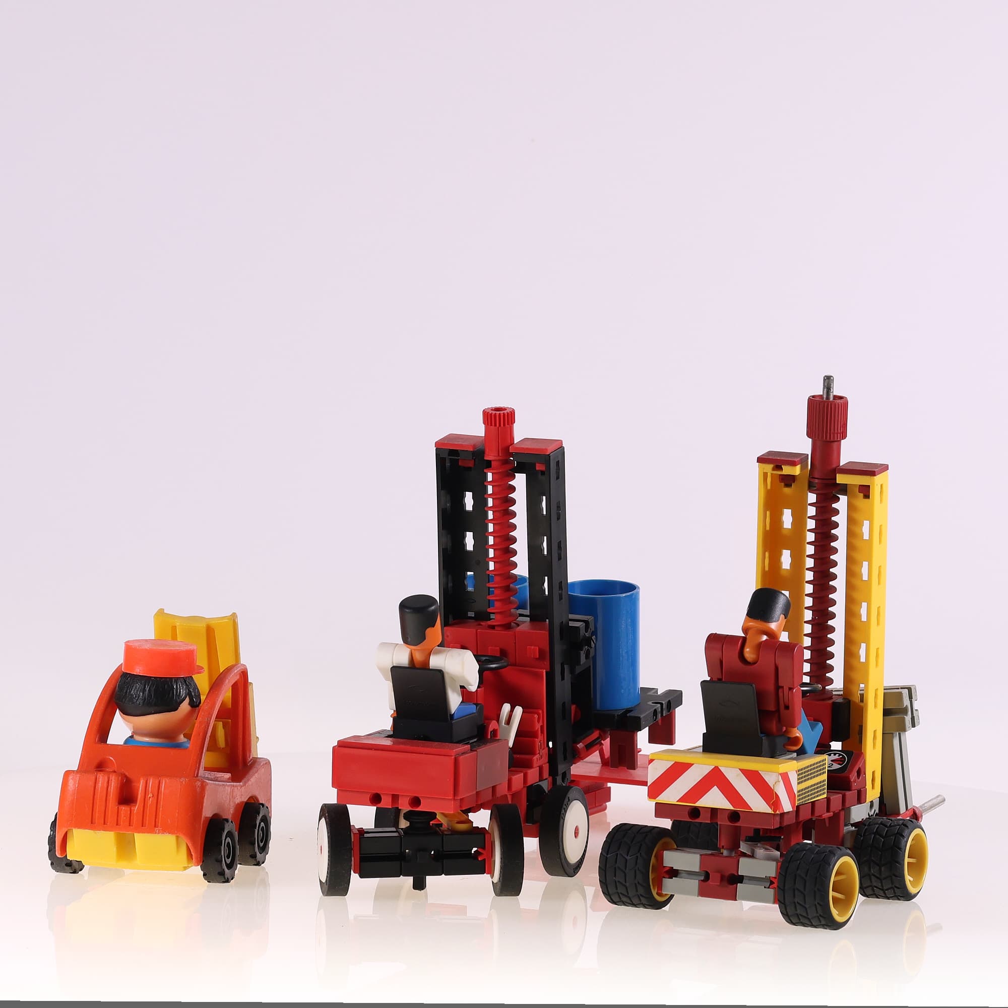 fischertechnik 57483 Basic Vehicles transpalette forklift montés avec boîte — miniature 6