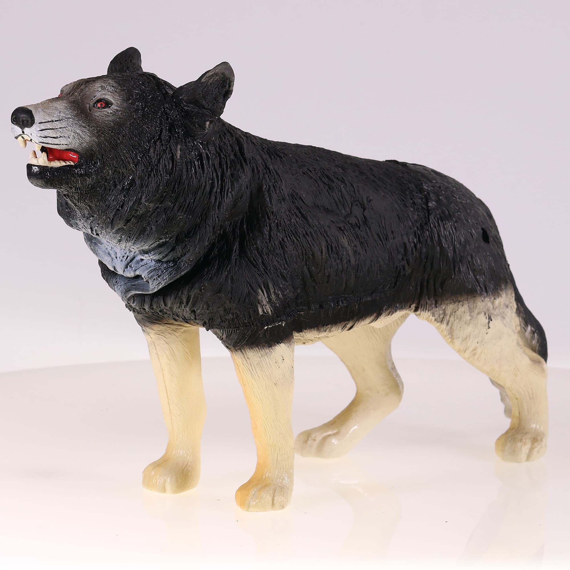 Wow Wee Animal Tronics Wolf (Canis Lupus) Loup Gris Série 4 avec boîte — miniature 9