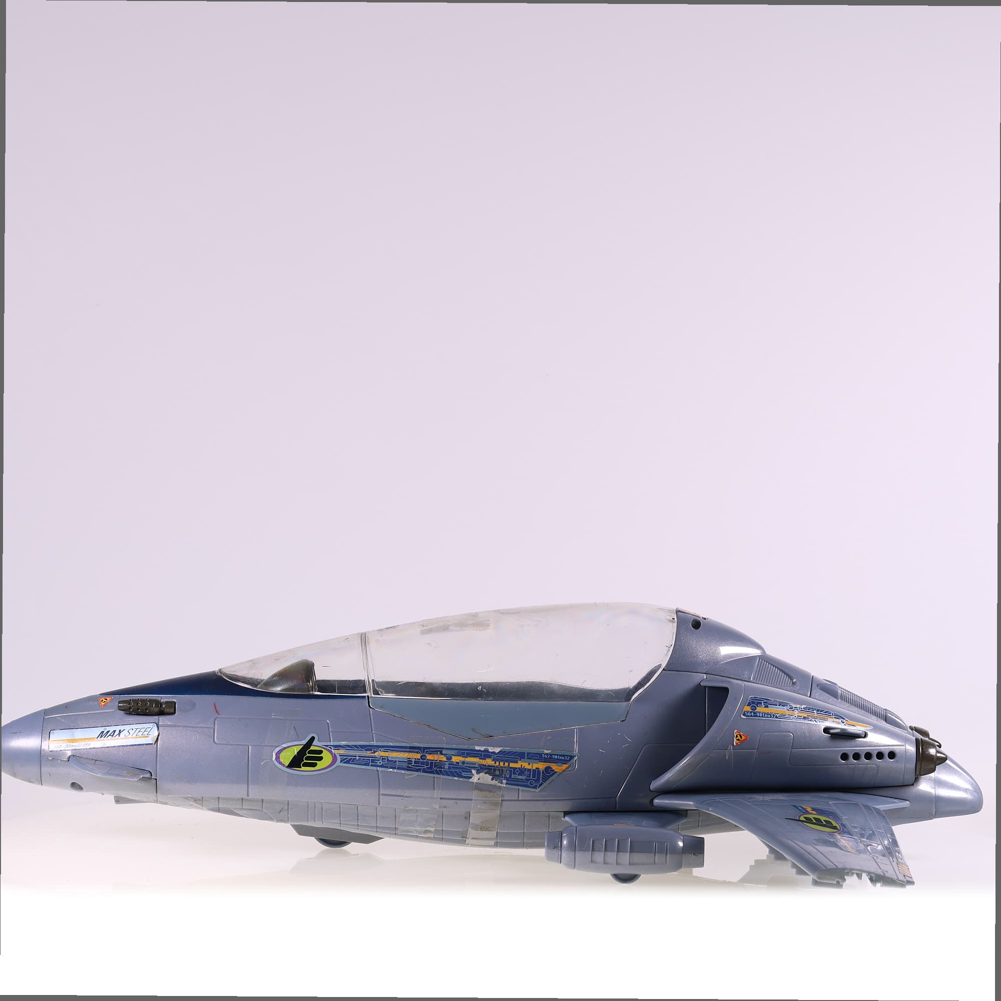 Mattel Max Steel Attack Jet Plane 1998  — miniature 3