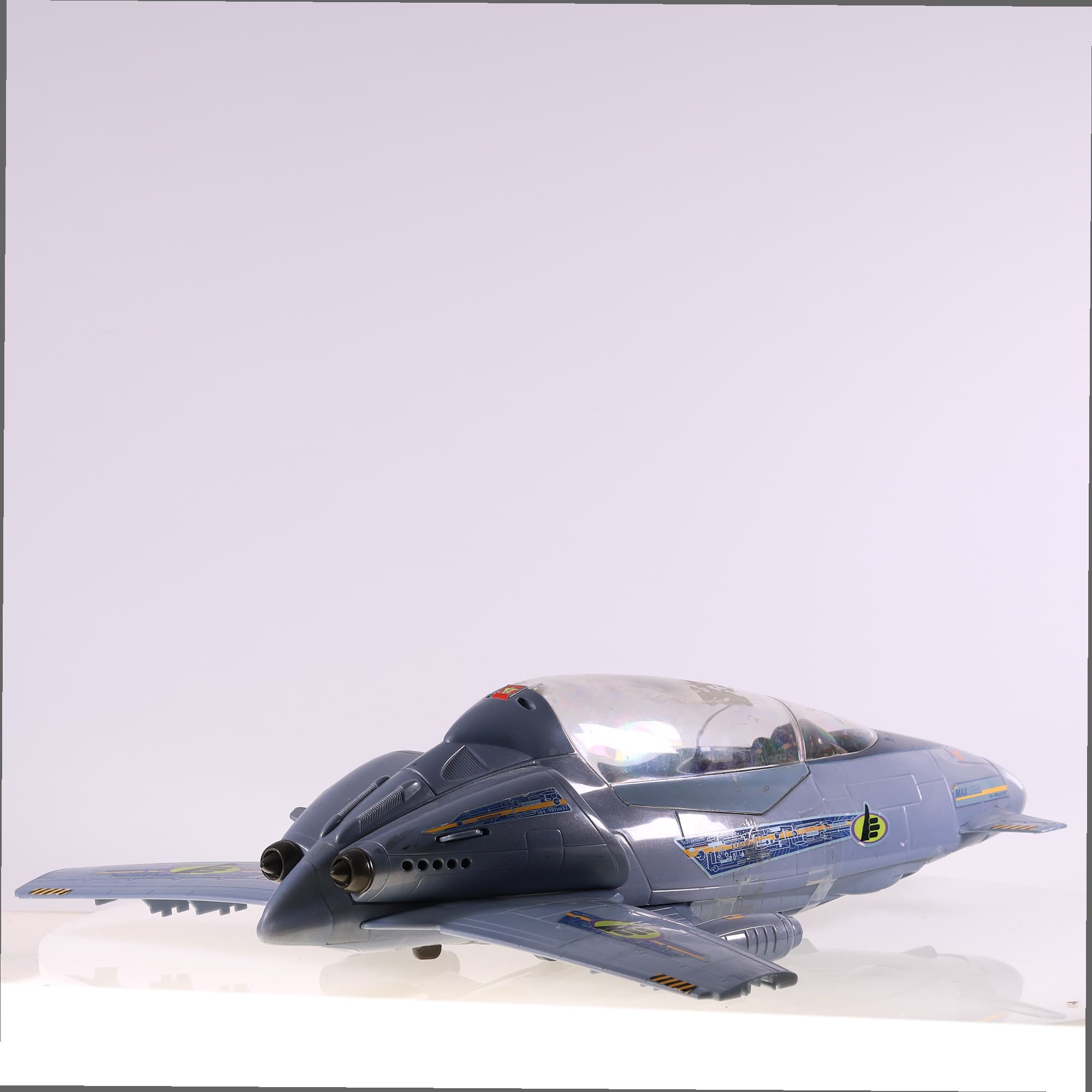 Mattel Max Steel Attack Jet Plane 1998  — miniature 6