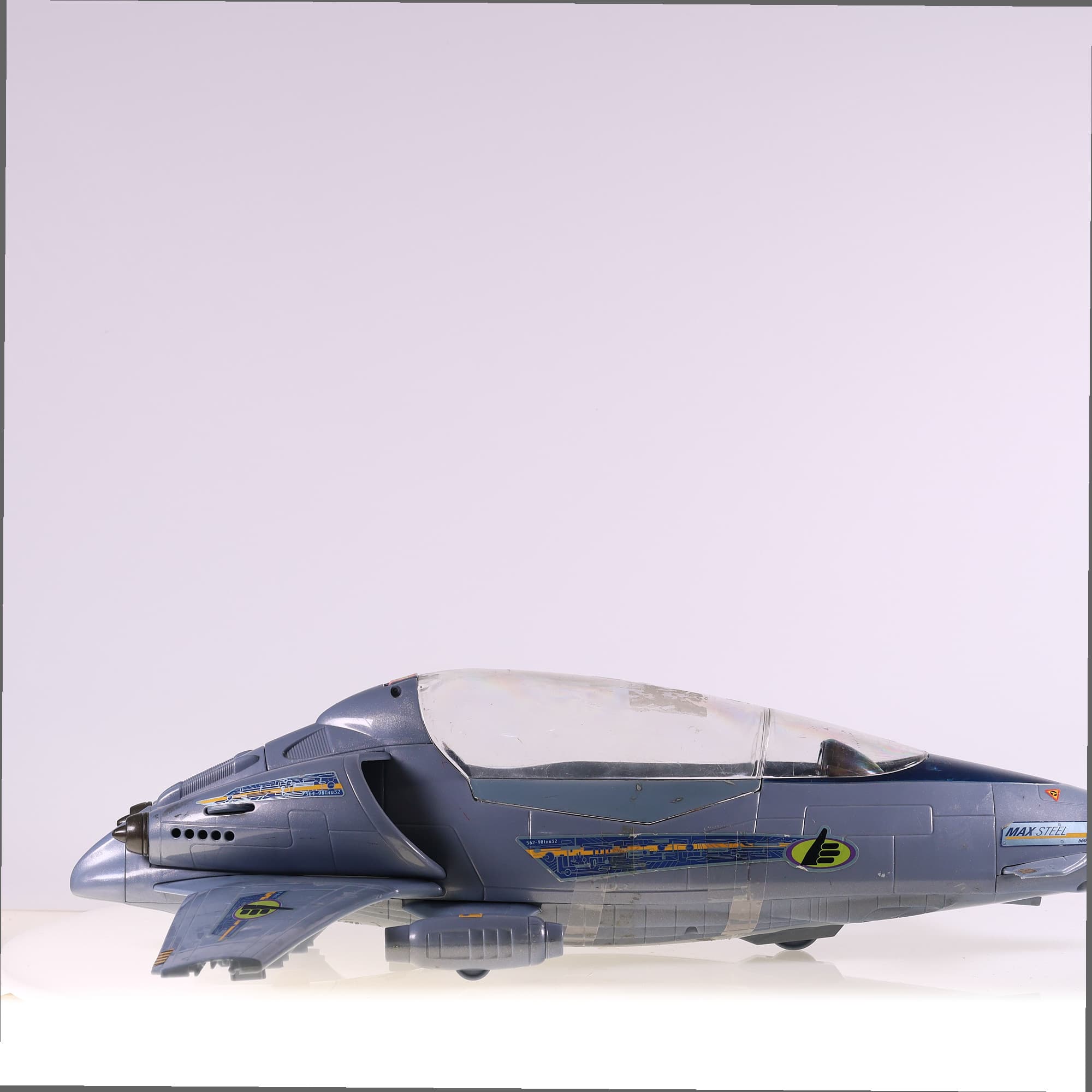 Mattel Max Steel Attack Jet Plane 1998  — miniature 7