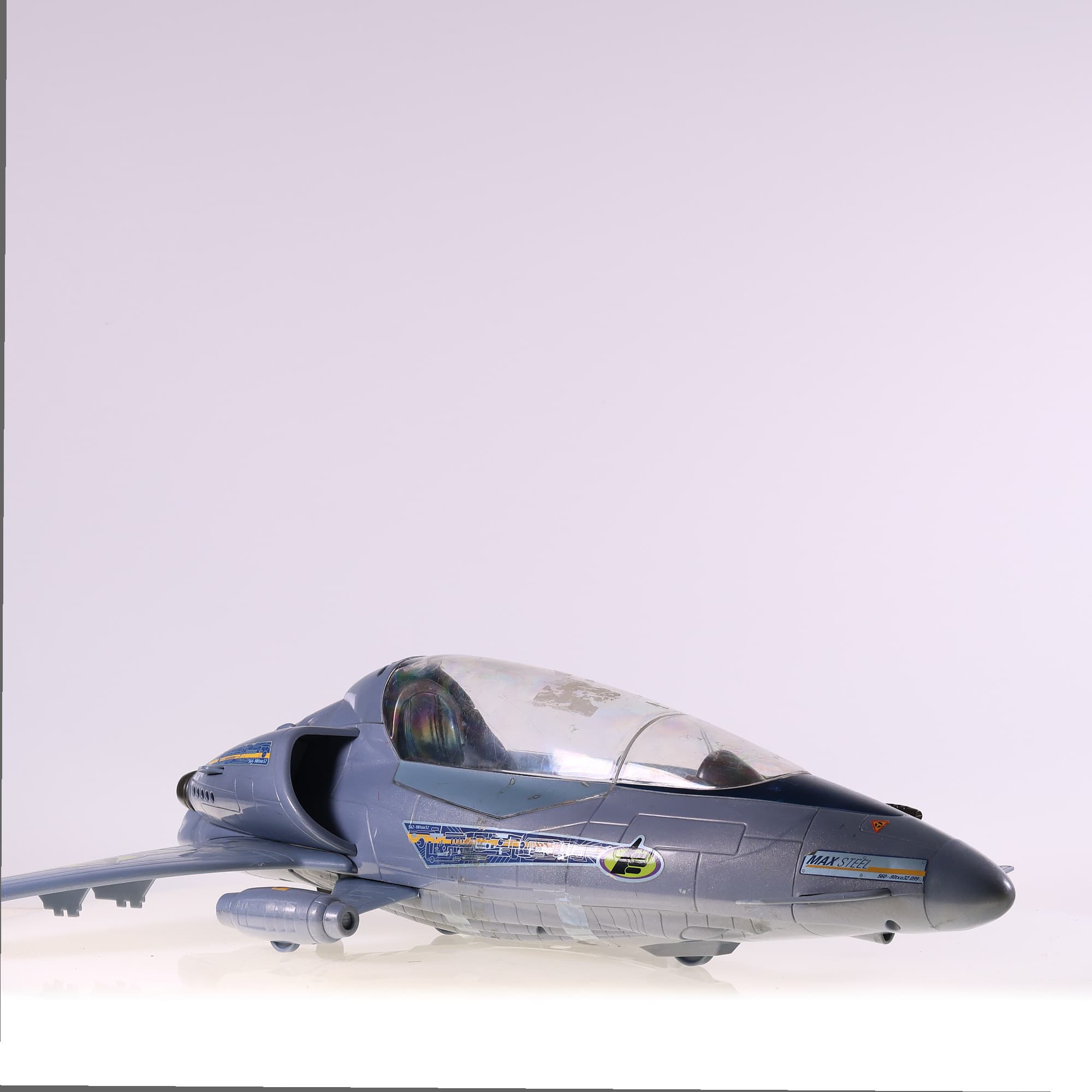 Mattel Max Steel Attack Jet Plane 1998  — miniature 8