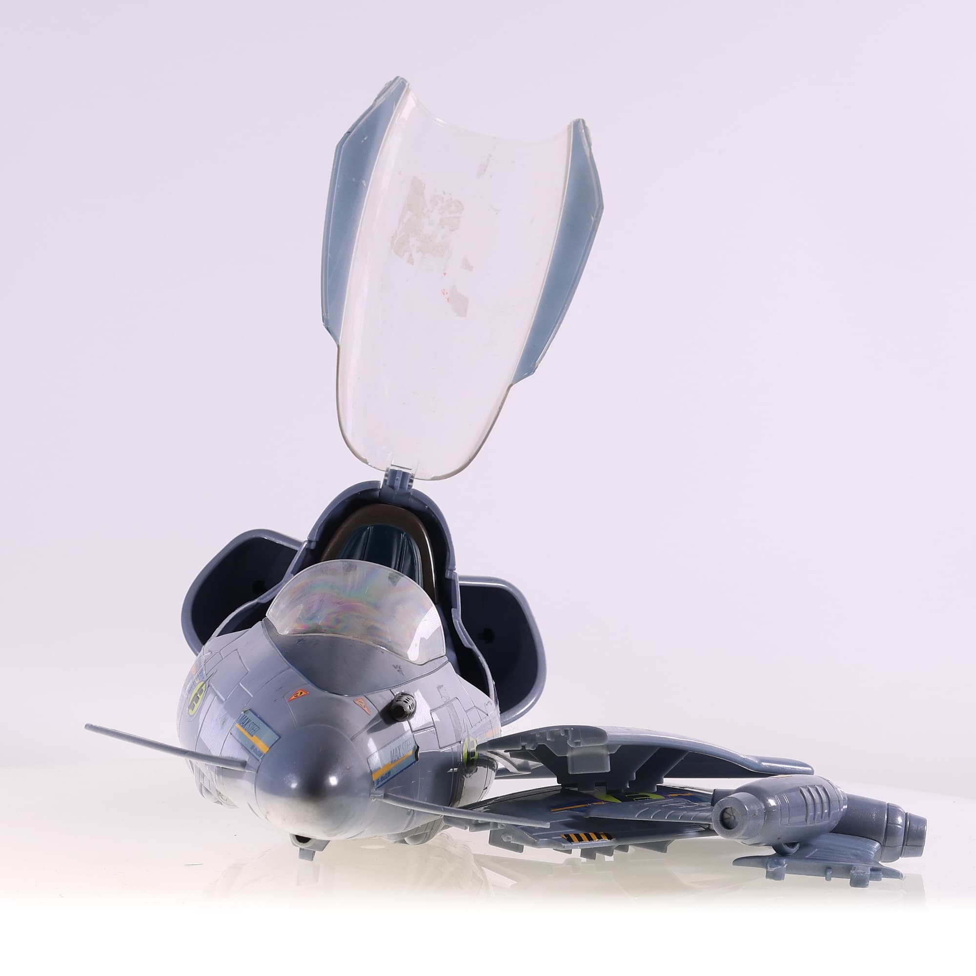 Mattel Max Steel Attack Jet Plane 1998  — miniature 9