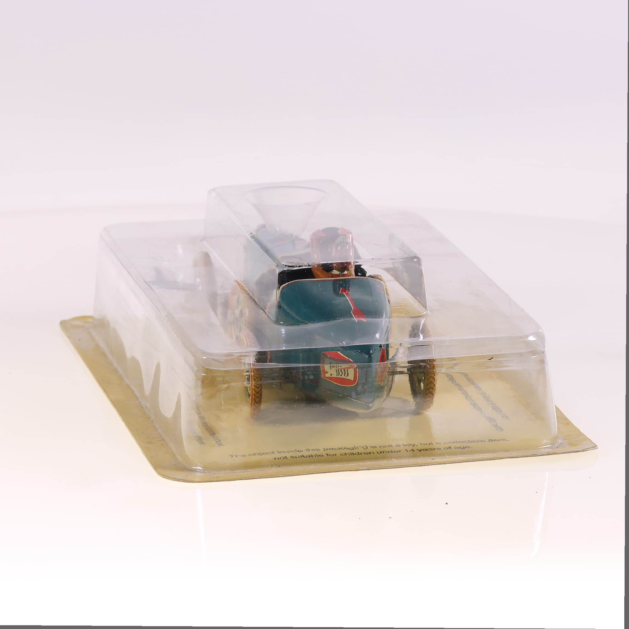 Fabri reproduction voiture mécanique Bugatti type 35 Vert neuf avec boîte — miniature 4