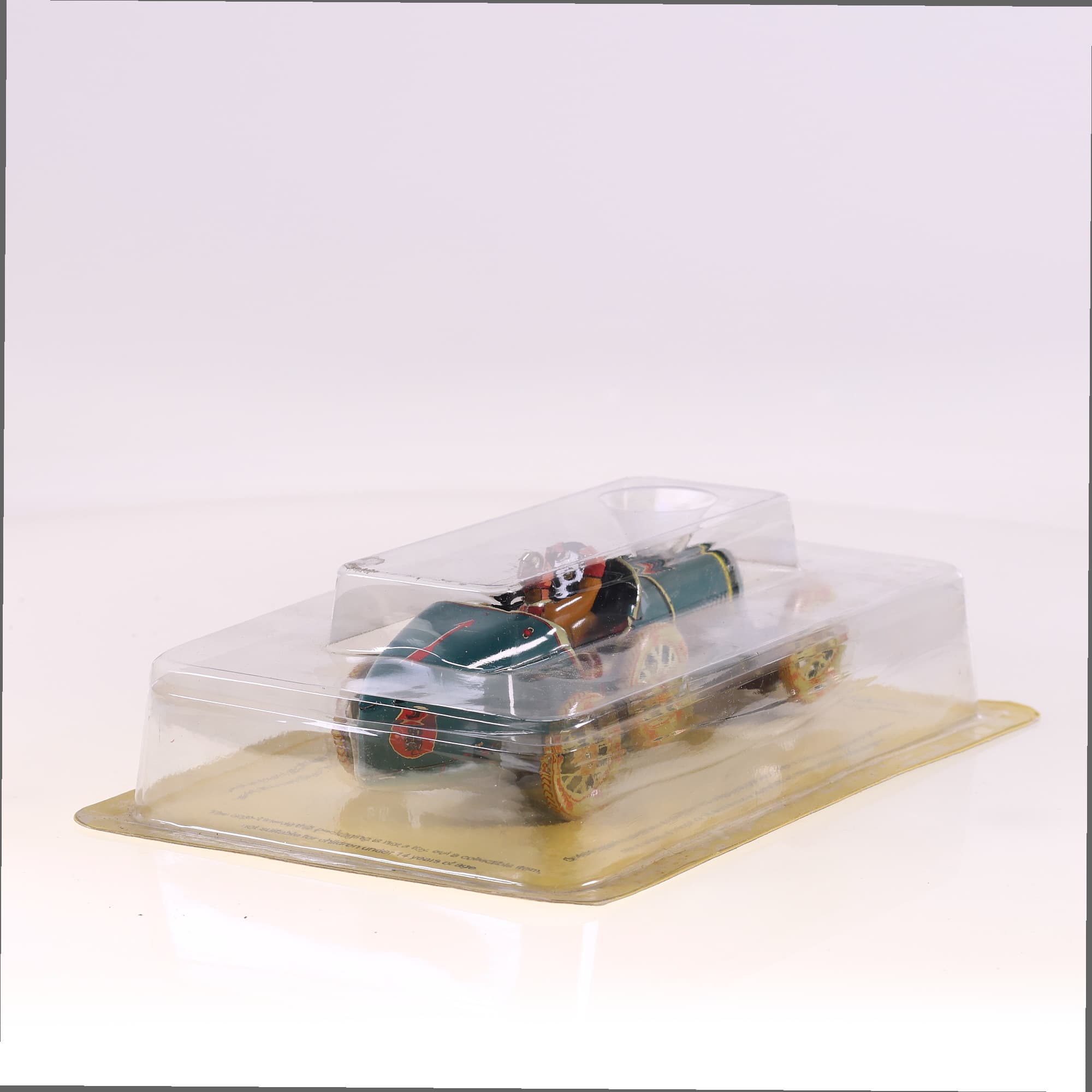 Fabri reproduction voiture mécanique Bugatti type 35 Vert neuf avec boîte — miniature 5