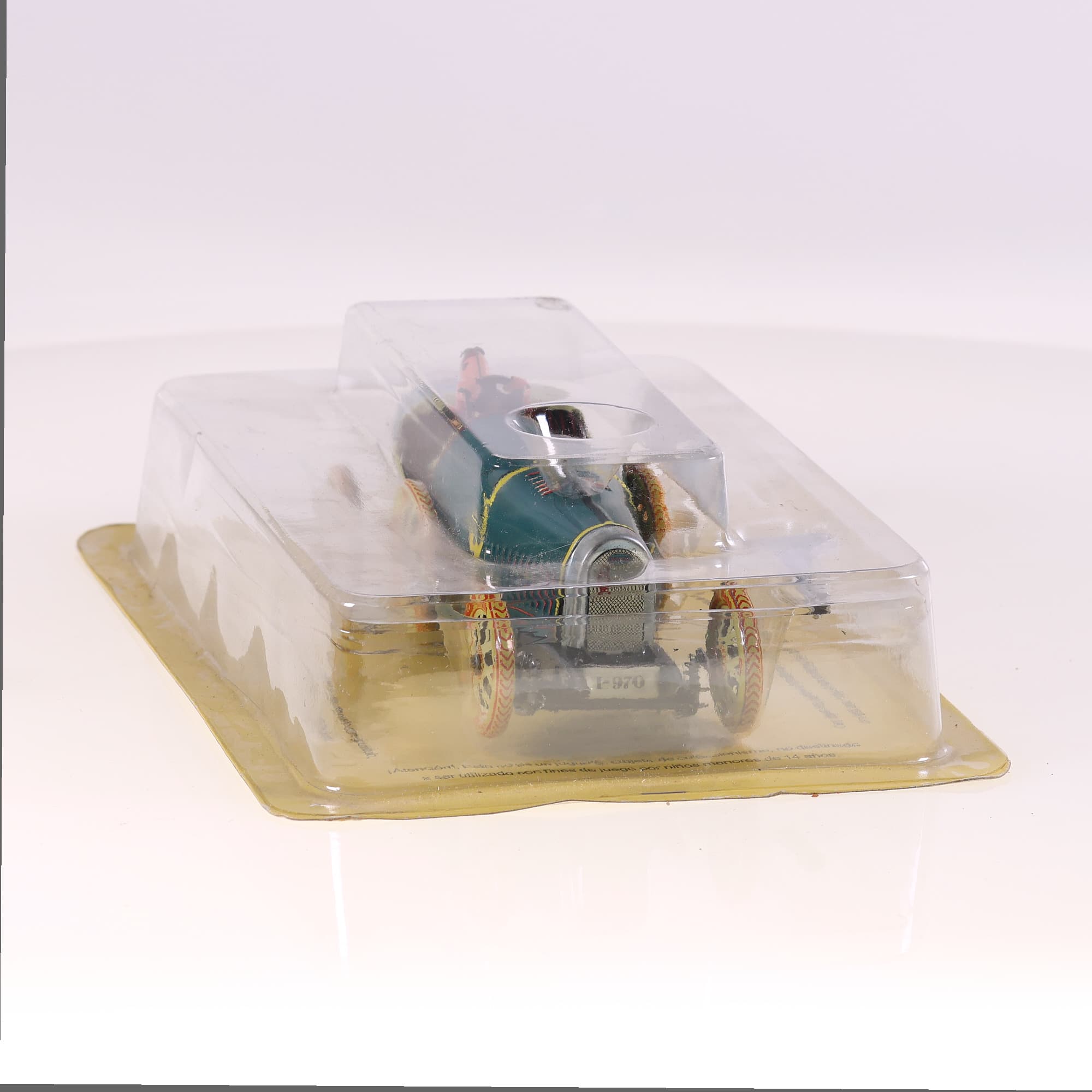 Fabri reproduction voiture mécanique Bugatti type 35 Vert neuf avec boîte — miniature 8