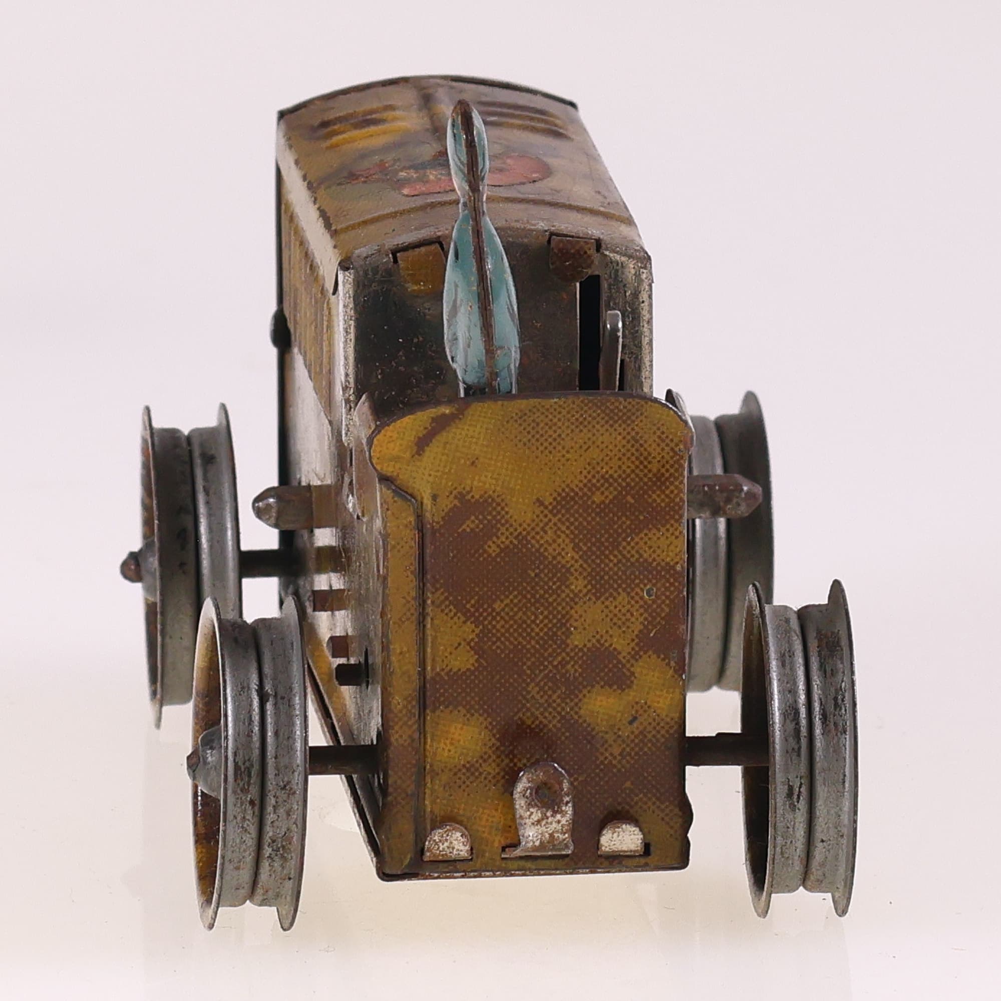 La Hotte Saint Nicolas tracteur version militaire mécanique peu fréquent 7,5 cm — miniature 4