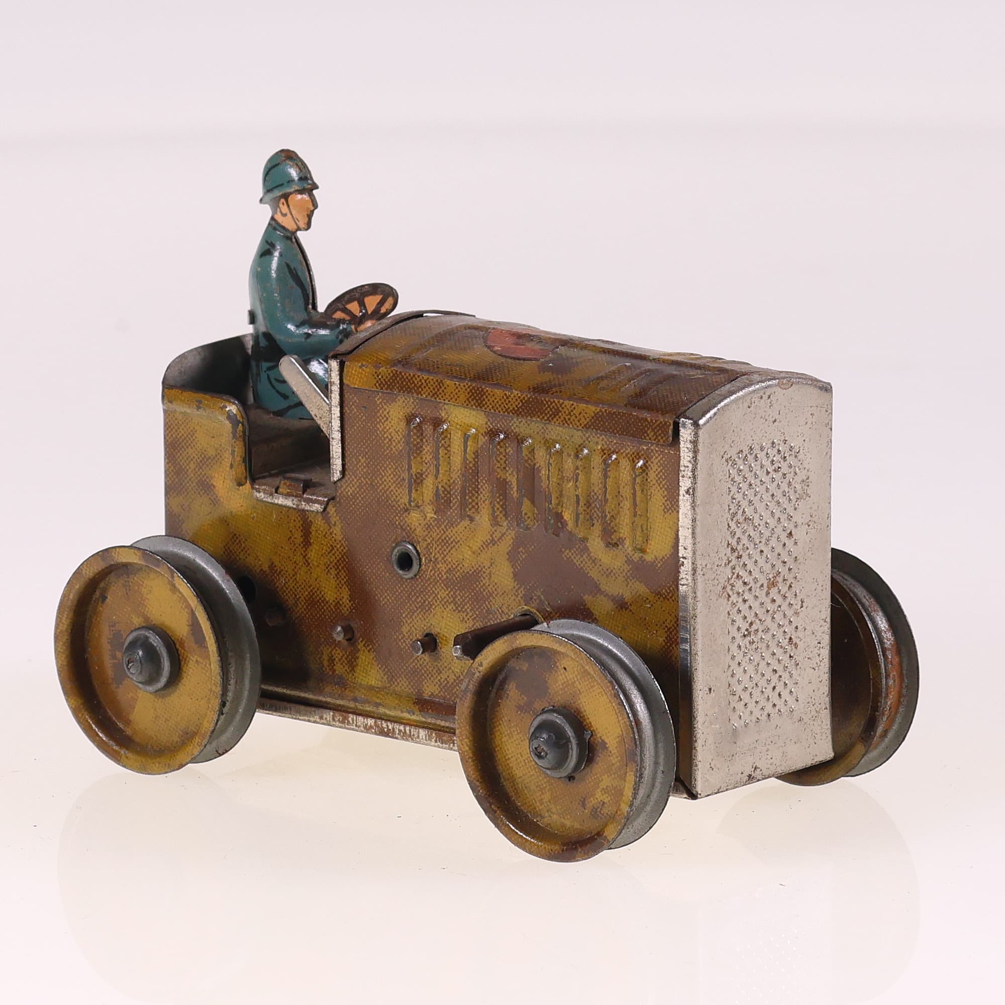 La Hotte Saint Nicolas tracteur version militaire mécanique peu fréquent 7,5 cm — miniature 7