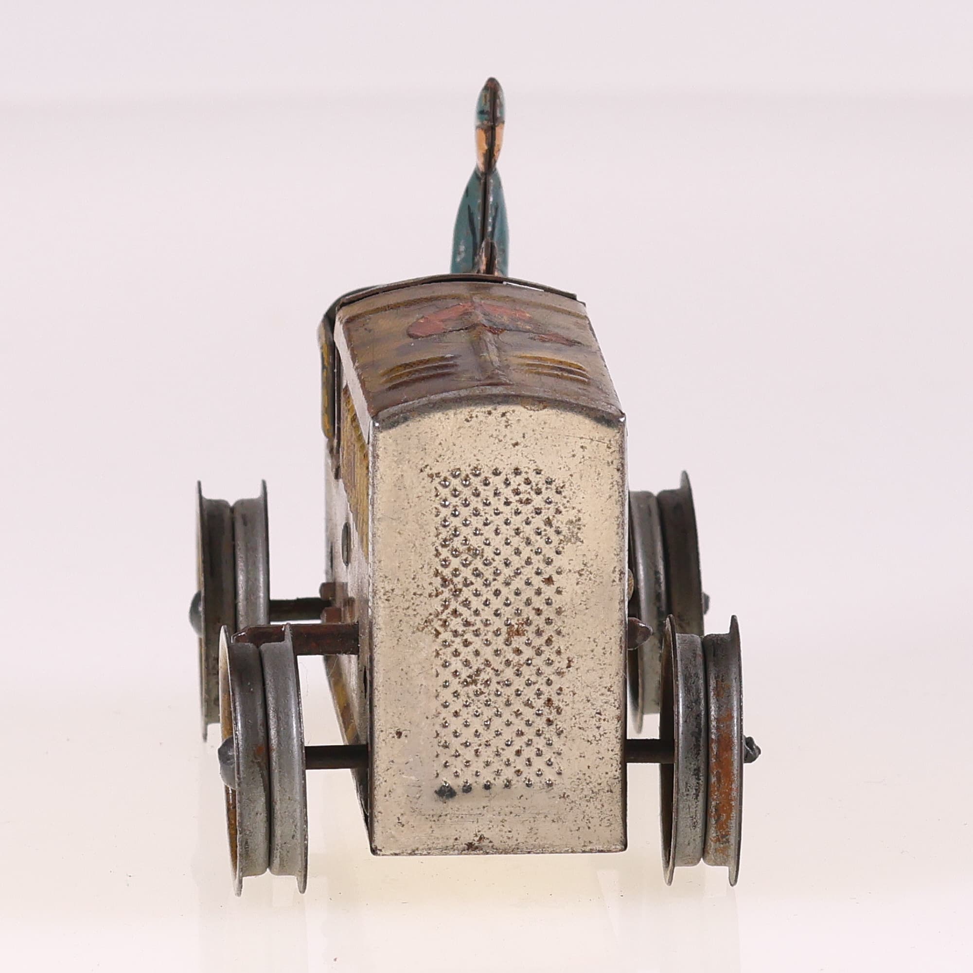 La Hotte Saint Nicolas tracteur version militaire mécanique peu fréquent 7,5 cm — miniature 8