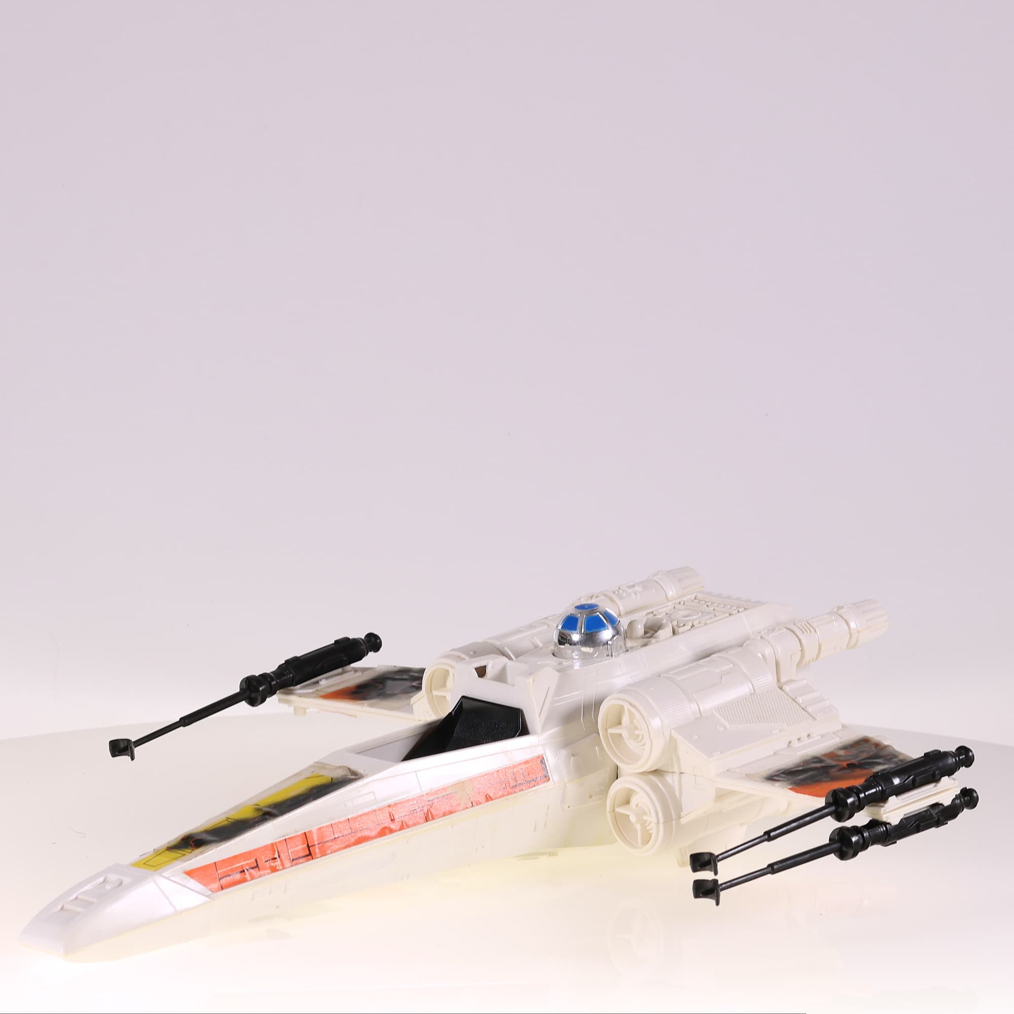 Meccano retour du Jedi Star Wars X-Wing Fighter Vehicle 1983 Grade B avec boîte — miniature 3