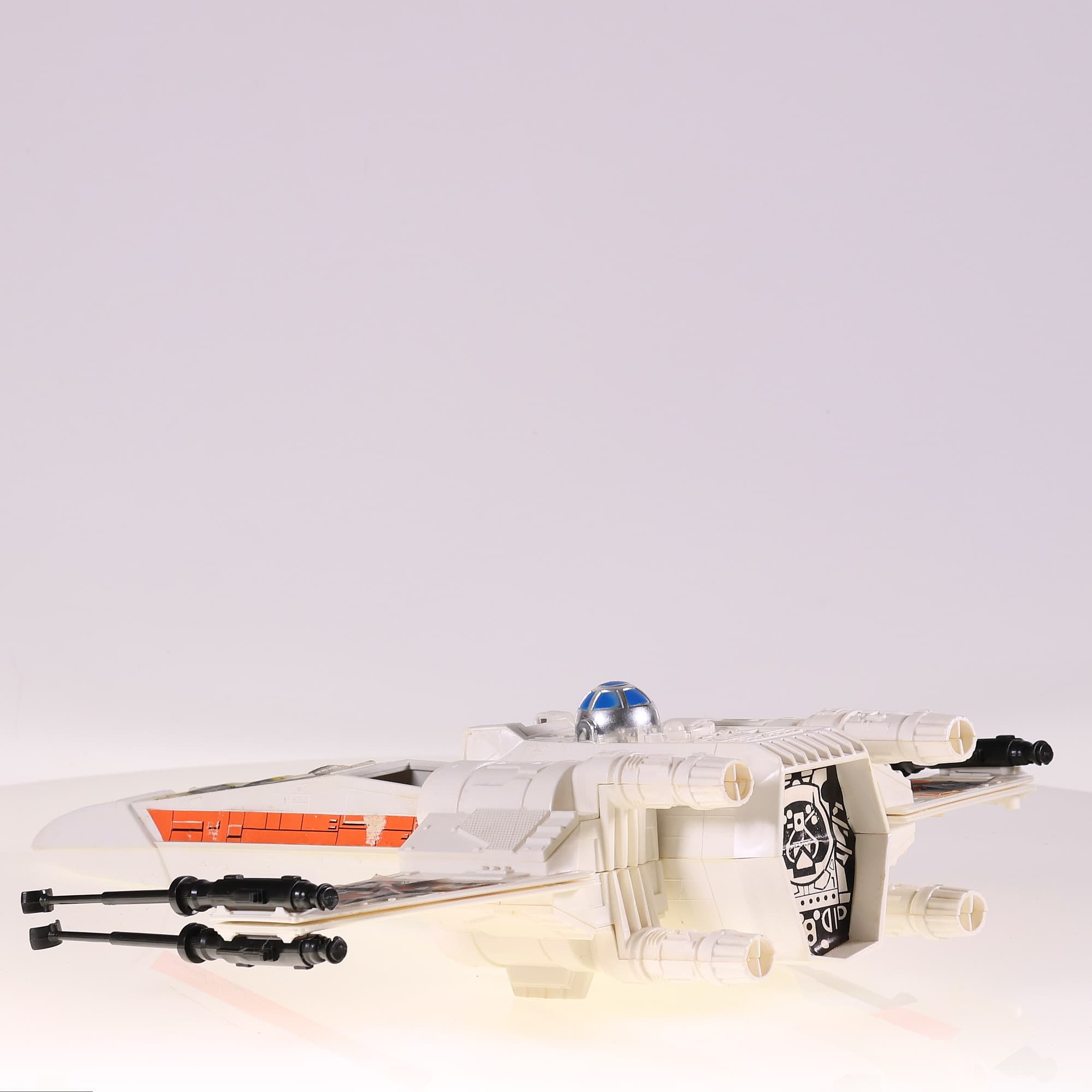 Meccano retour du Jedi Star Wars X-Wing Fighter Vehicle 1983 Grade B avec boîte — miniature 5